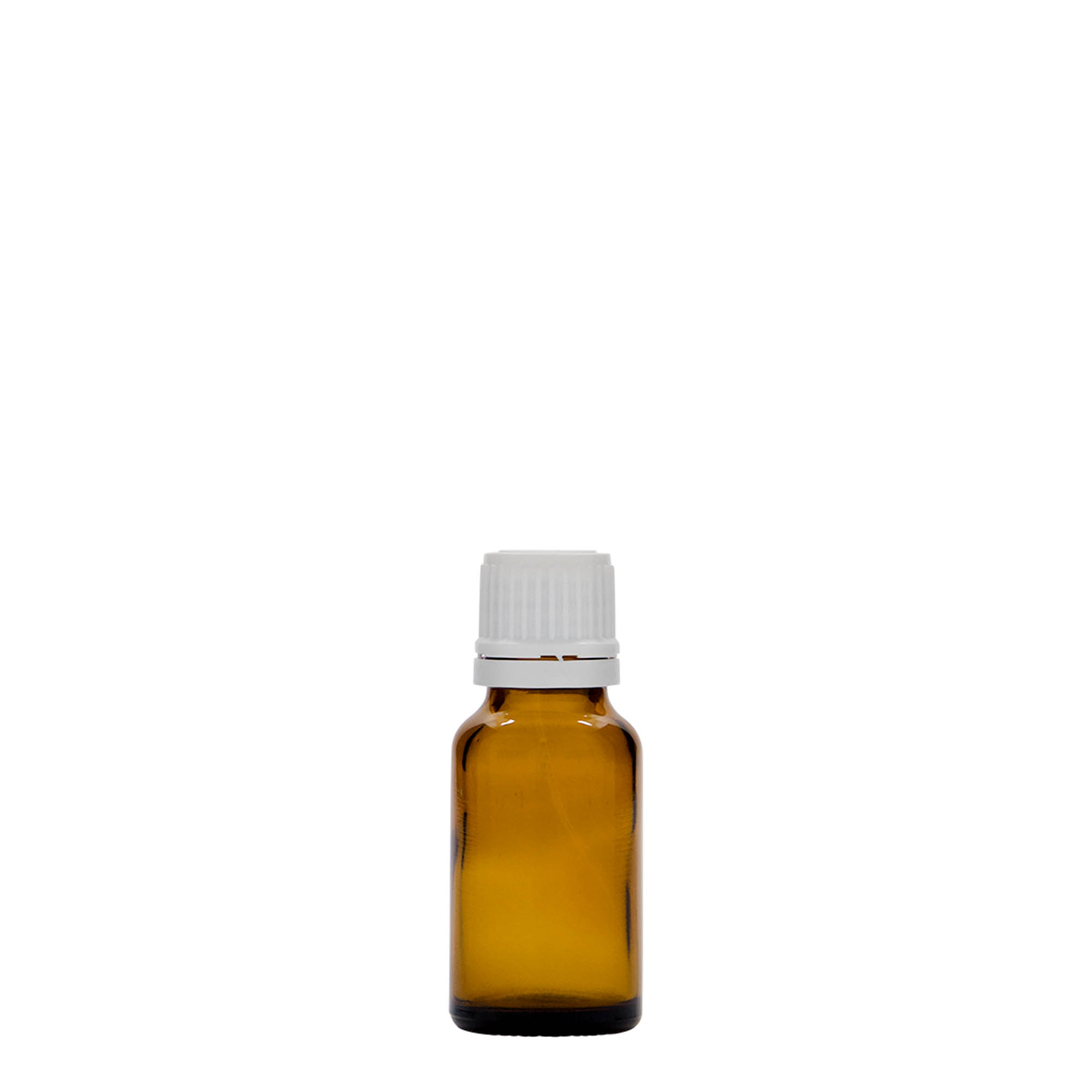 15 ml medicinska bočica, staklo, braon, otvor: DIN 18