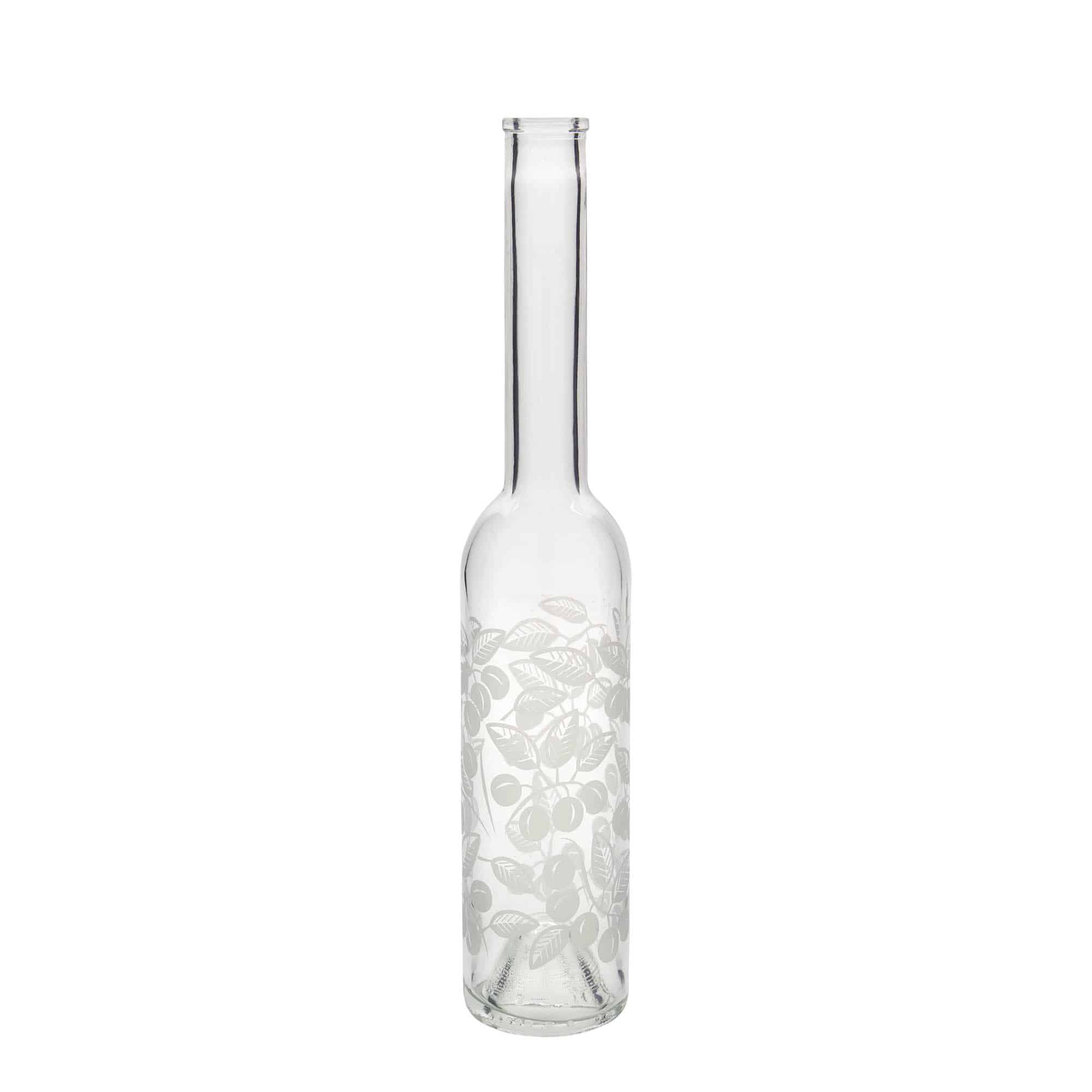 Staklena boca od 350 ml 'Opera', motiv: Mirabelle šljive, otvor: Plutani čep Staklena boca od 350 ml 'Opera', motiv: Mirabelle šljive, otvor: Plutani čep