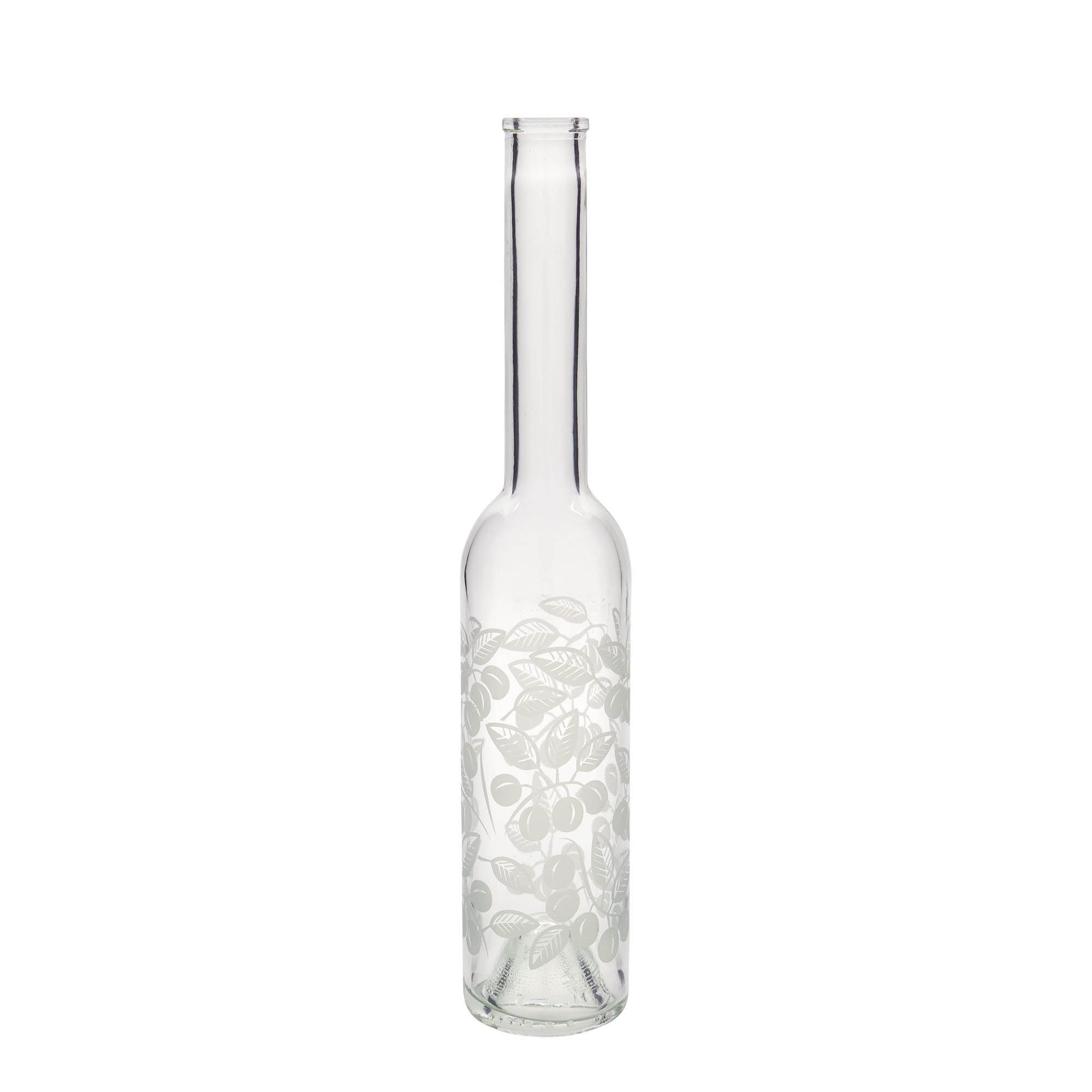 Staklena boca od 350 ml 'Opera', motiv: Mirabelle šljive, otvor: Plutani čep Staklena boca od 350 ml 'Opera', motiv: Mirabelle šljive, otvor: Plutani čep