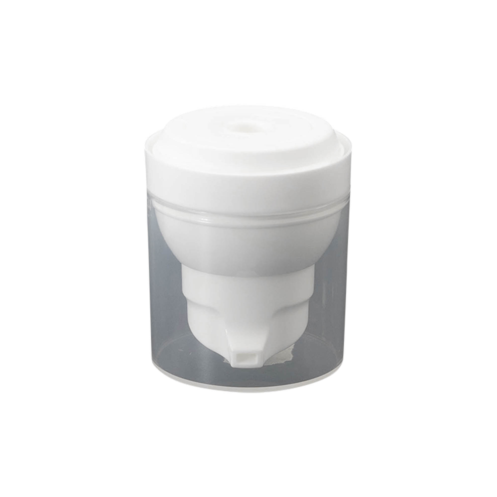 Airless dozer pumpa 'Mezzo', PP-plastika, bela