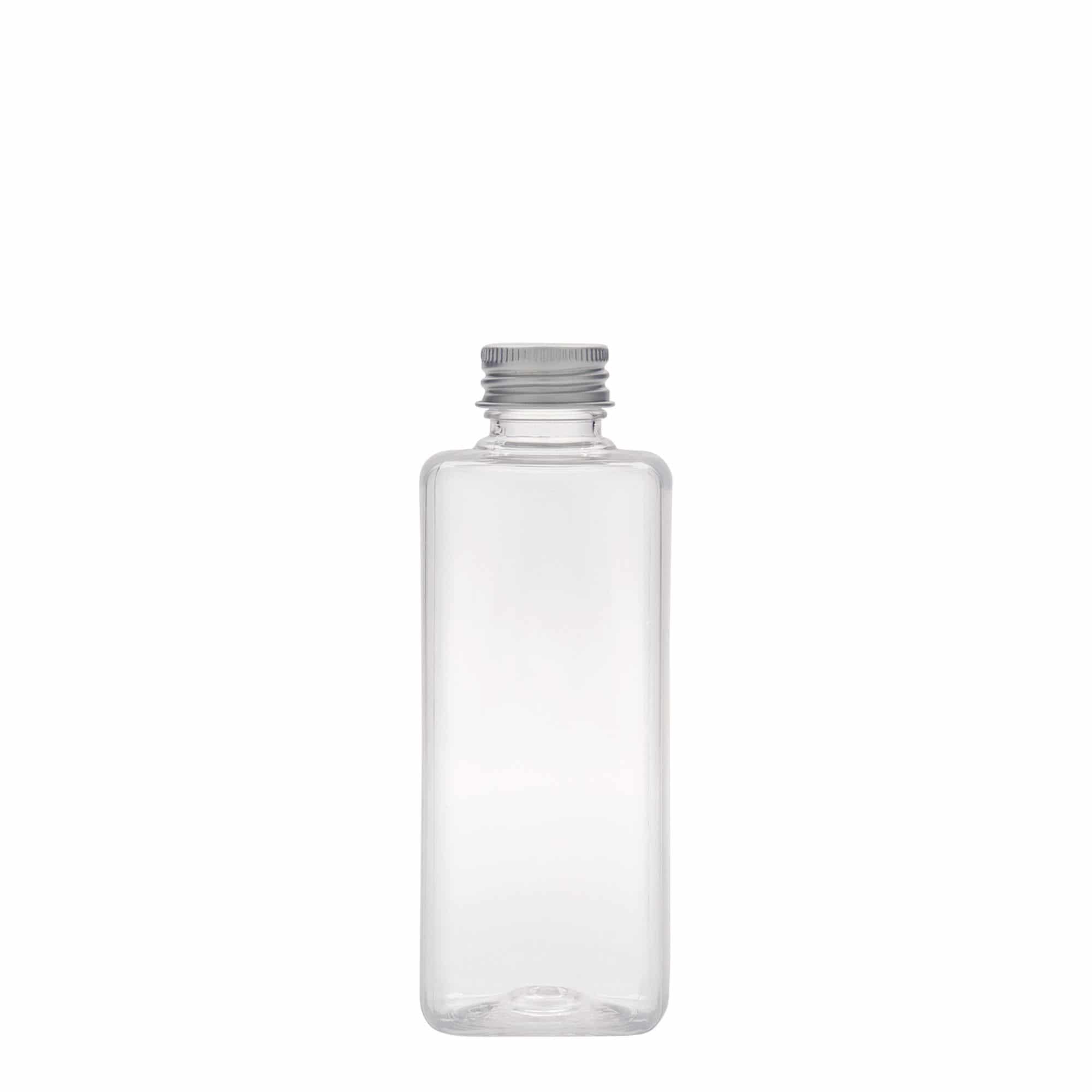 PET boca od 200 ml 'Karl', kvadratna, plastika, otvor: GPI 24/410 PET boca od 200 ml 'Karl', kvadratna, plastika, otvor: GPI 24/410