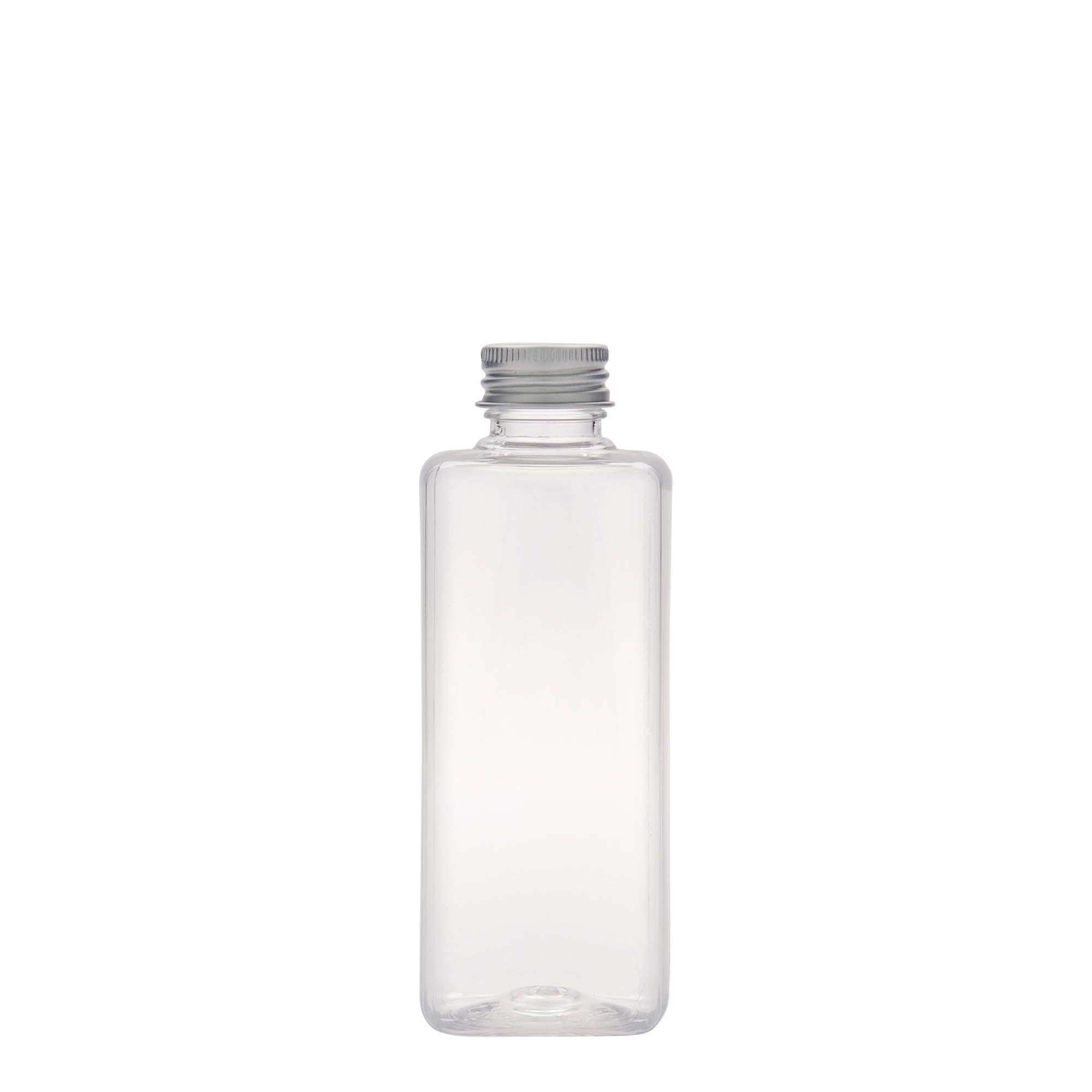 200 ml PET flaša 'Karl', kvadratna, plastika, grlo: 24/410 200 ml PET flaša 'Karl', kvadratna, plastika, grlo: 24/410