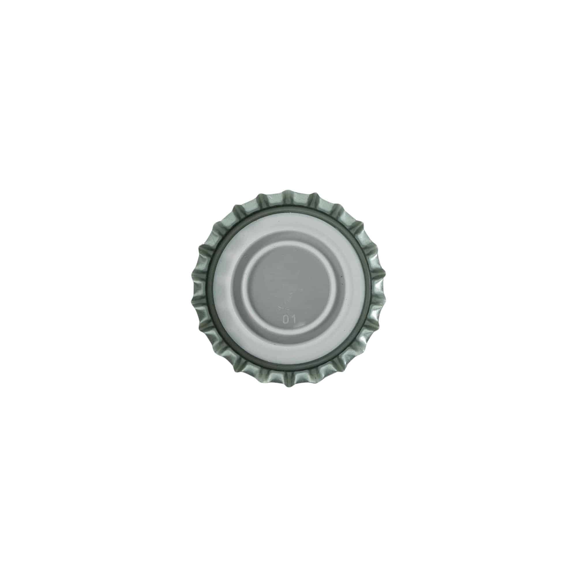 Čepovi za flaše 29 mm, metalni, crni