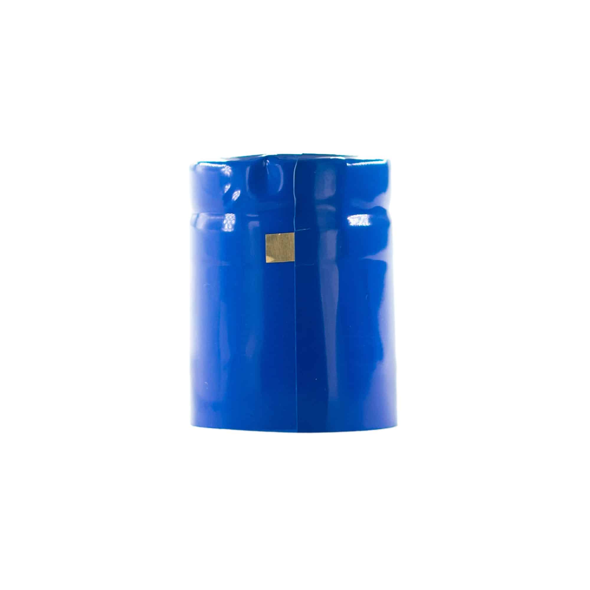 Skupljajuća kapsula 32x41, PVC plastika, plava Skupljajuća kapsula 32x41, PVC plastika, plava