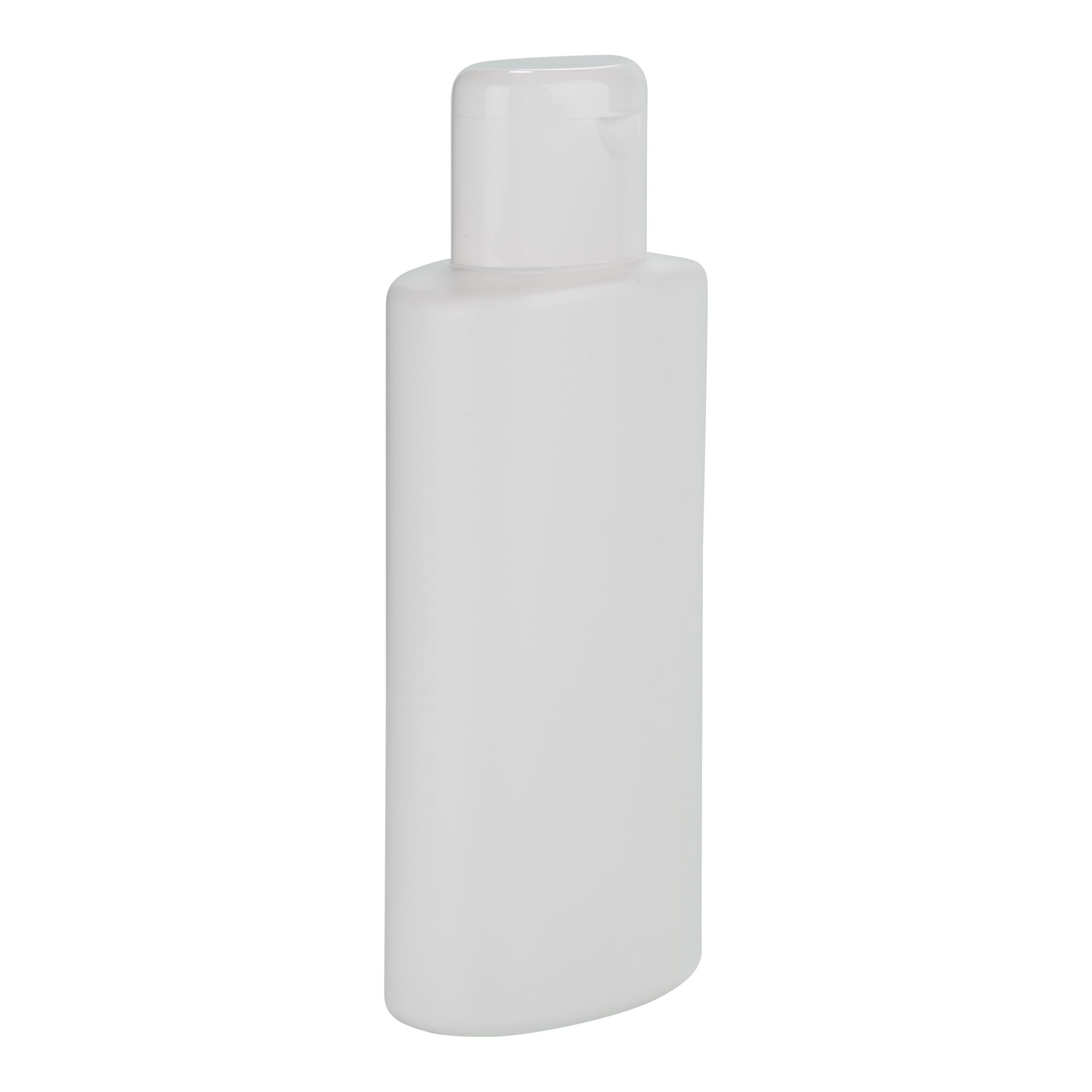 250 ml plastična flaša 'Indy', ovalna, HDPE, bela, otvor: navojni čep 250 ml plastična flaša 'Indy', ovalna, HDPE, bela, otvor: navojni čep