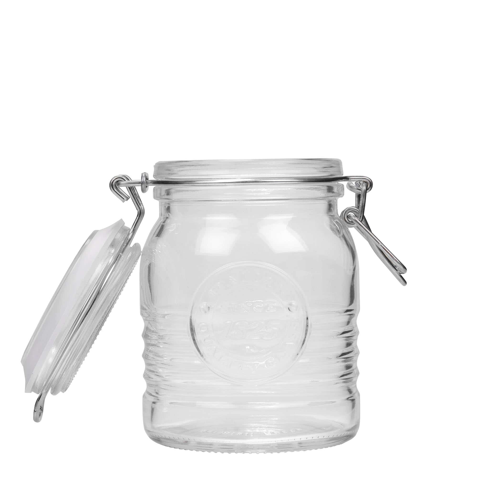 Tegla sa hermetičkim zatvaračem od 500 ml 'Officina 1825', otvor: Hermetički zatvarač Tegla sa hermetičkim zatvaračem od 500 ml 'Officina 1825', otvor: Hermetički zatvarač