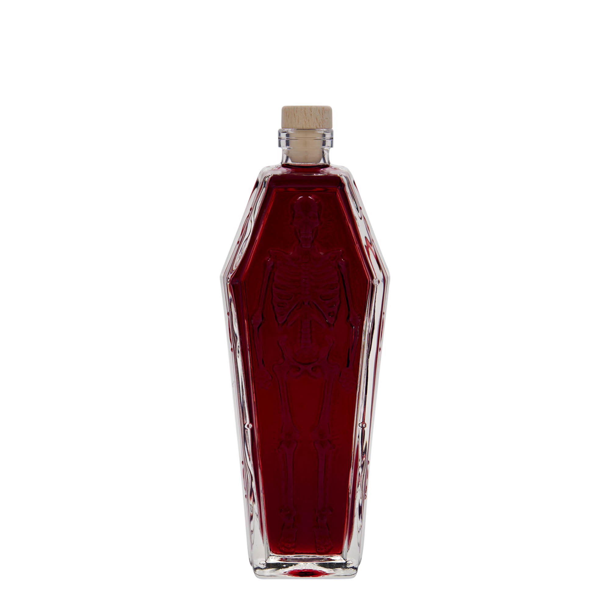 200 ml staklena boca 'Sarkofag', otvor: plutani čep 200 ml staklena boca 'Sarkofag', otvor: plutani čep