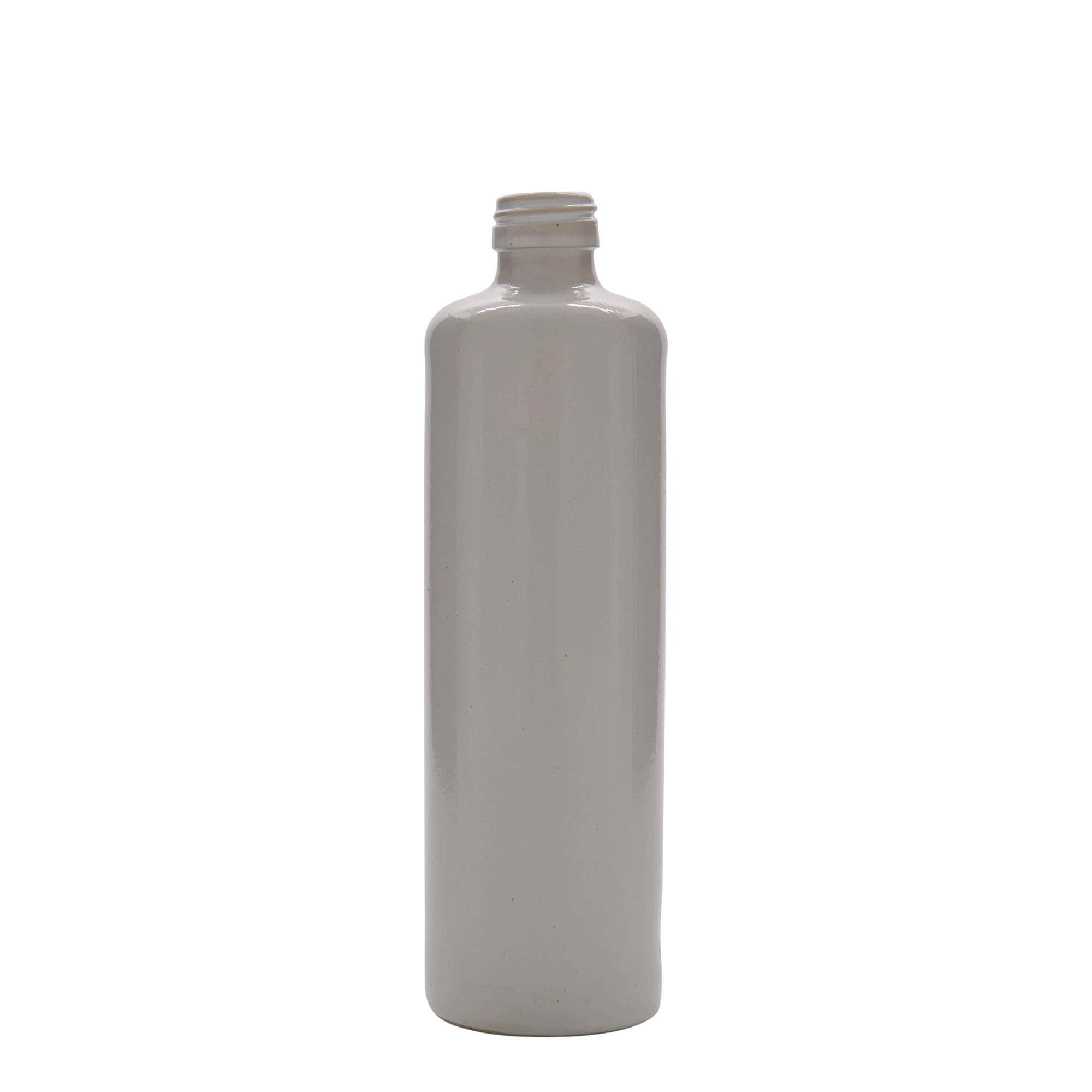500 ml vrč od gline, kamenina, beo, otvor: PP 31,5