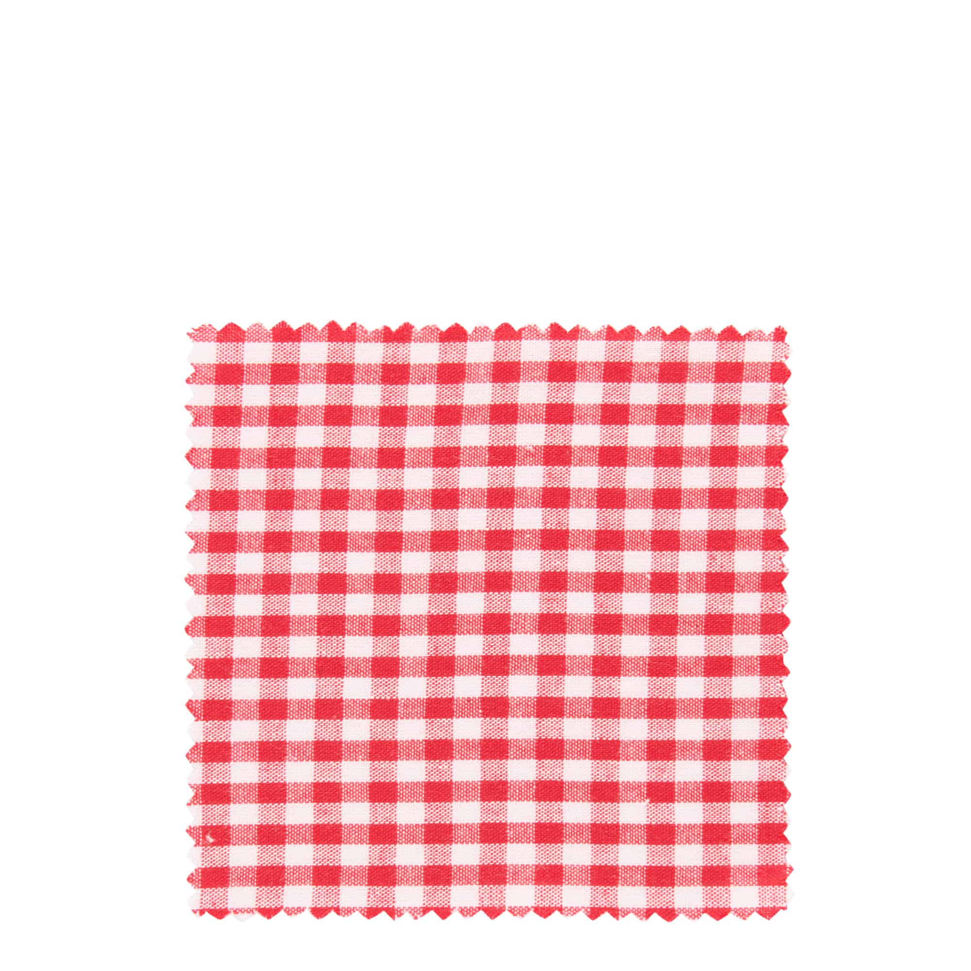 Tkanina podmetač karo 12x12, kvadratni, tekstil, crvena, otvor: TO38-TO53
