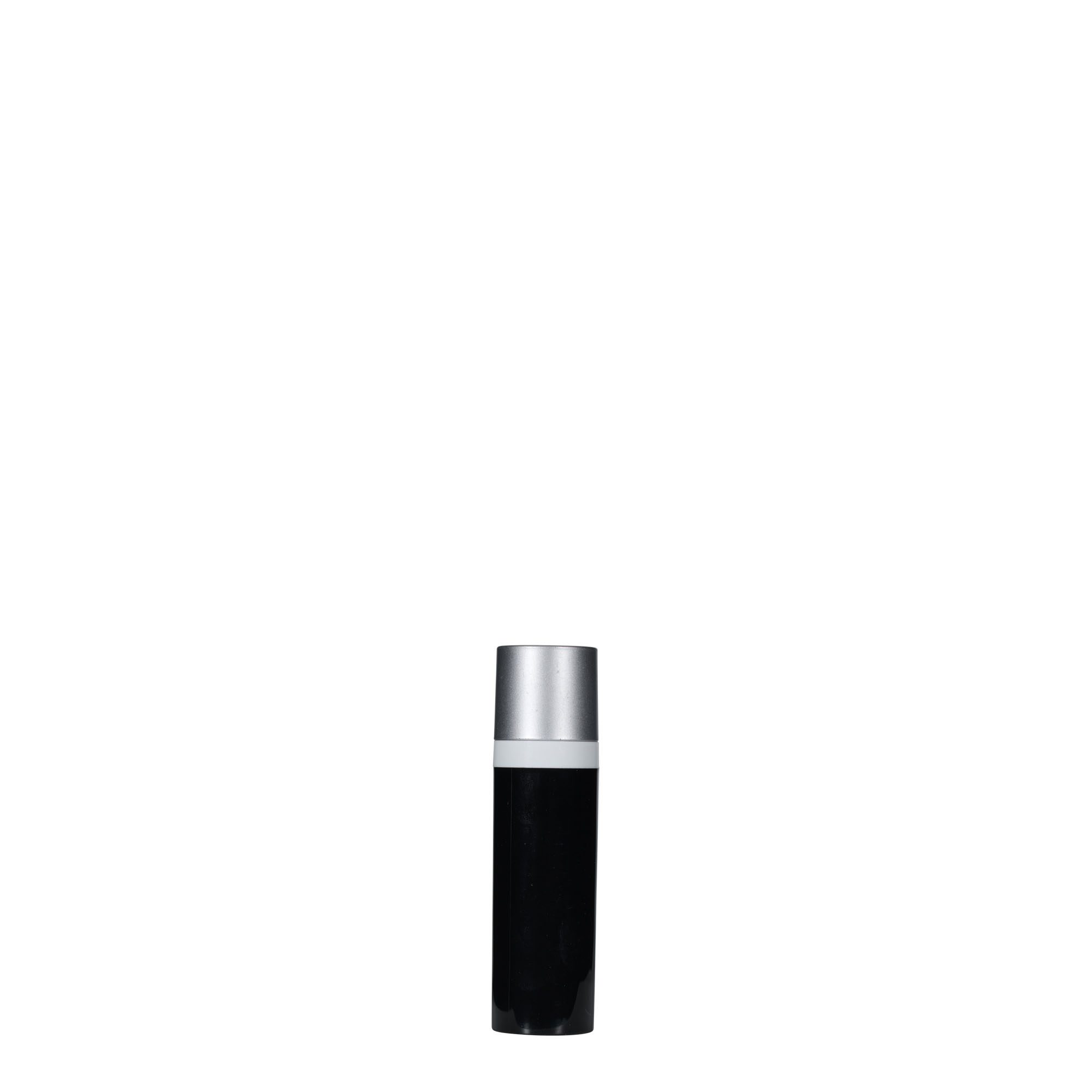 Airless dozator s pumpicom 'Micro', PP plastika, crna