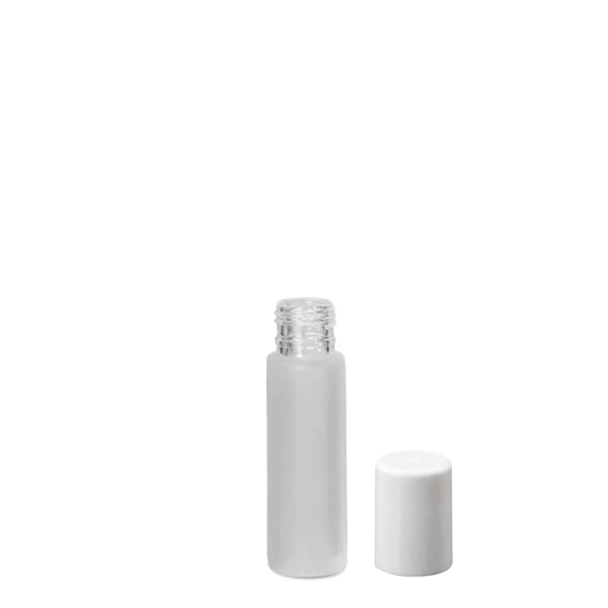 10 ml roll-on flašica, staklena, matirana, otvor: navojni zatvarač