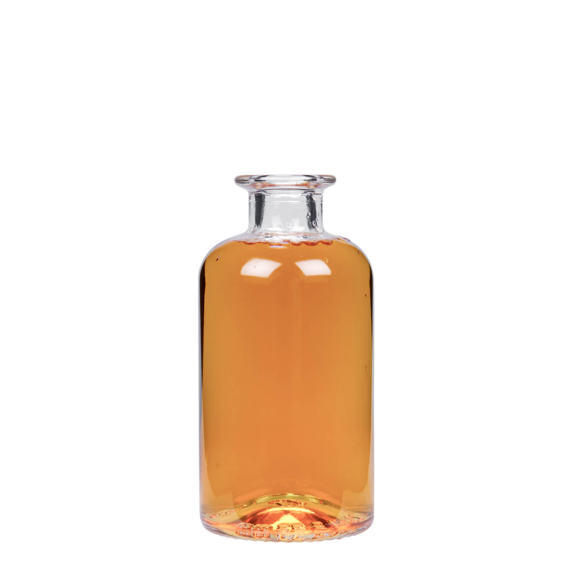 250 ml staklena flaša apotekarska, otvor: čep 250 ml staklena flaša apotekarska, otvor: čep