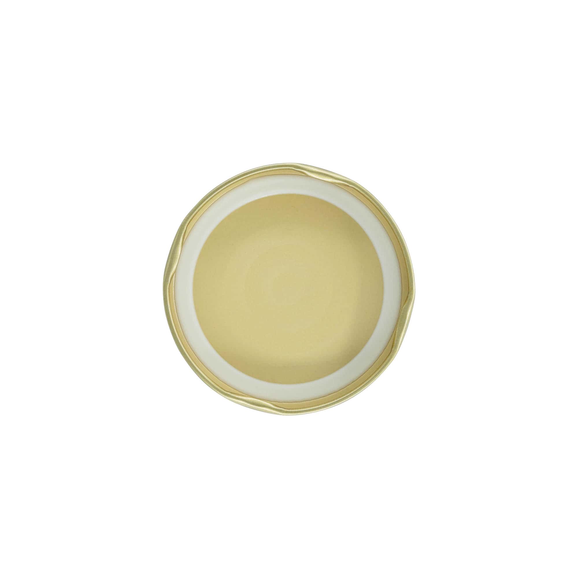 Twist-Off poklopac, lim, zlatni, za grlo: TO 66