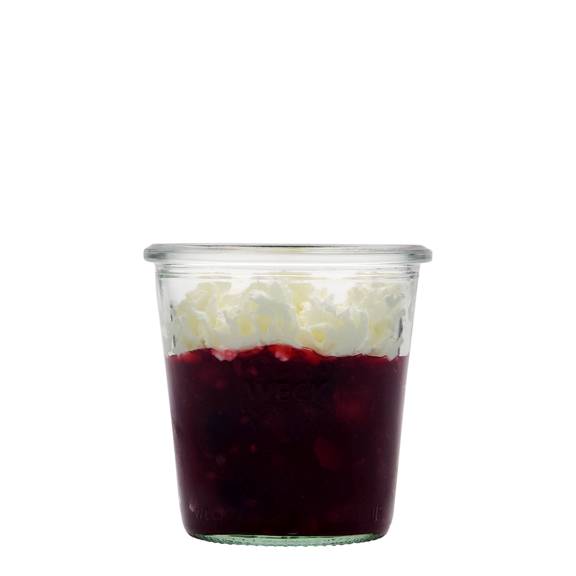 290 ml WECK-staklena tegla, otvor: okrugli rub