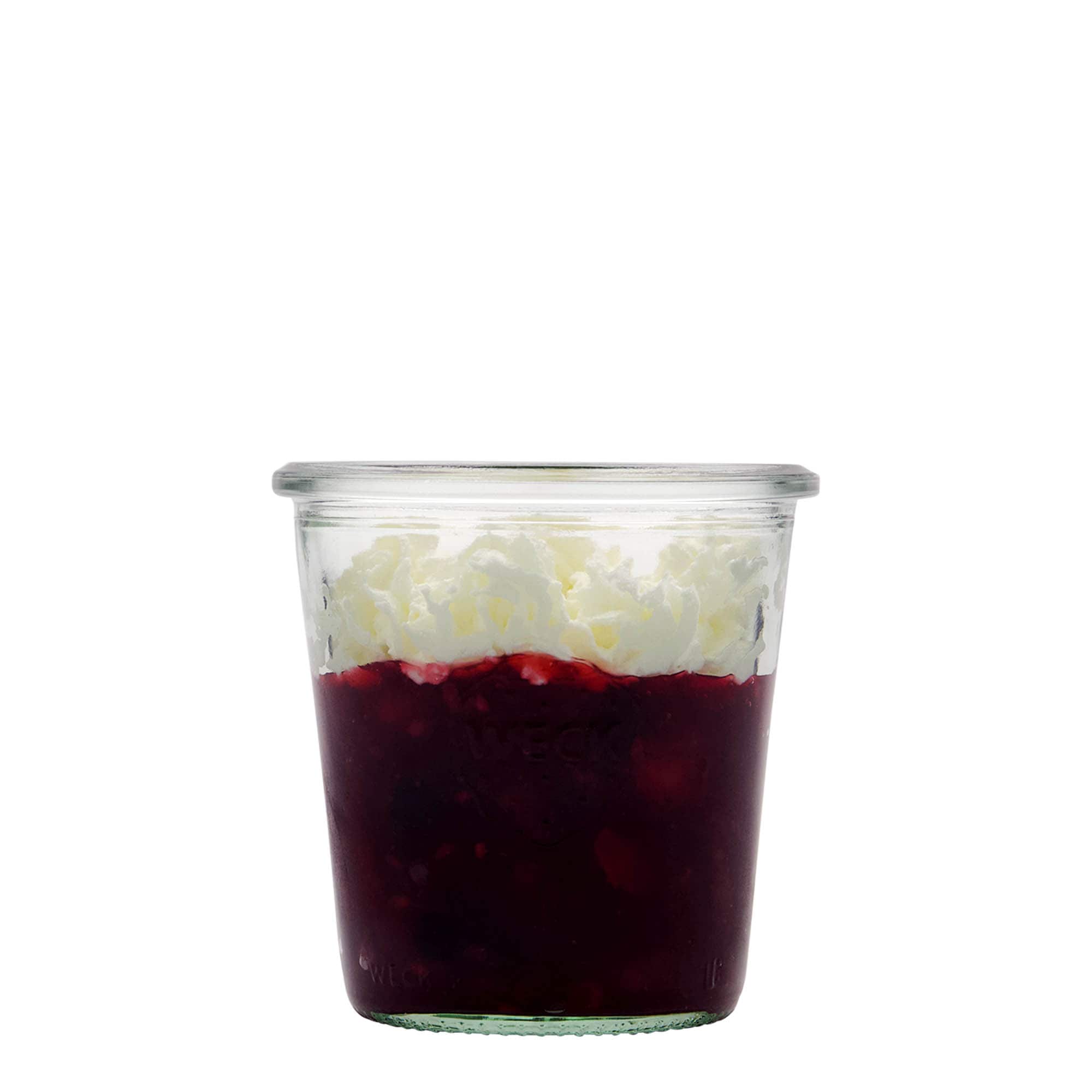 290 ml WECK-staklena tegla, otvor: okrugli rub