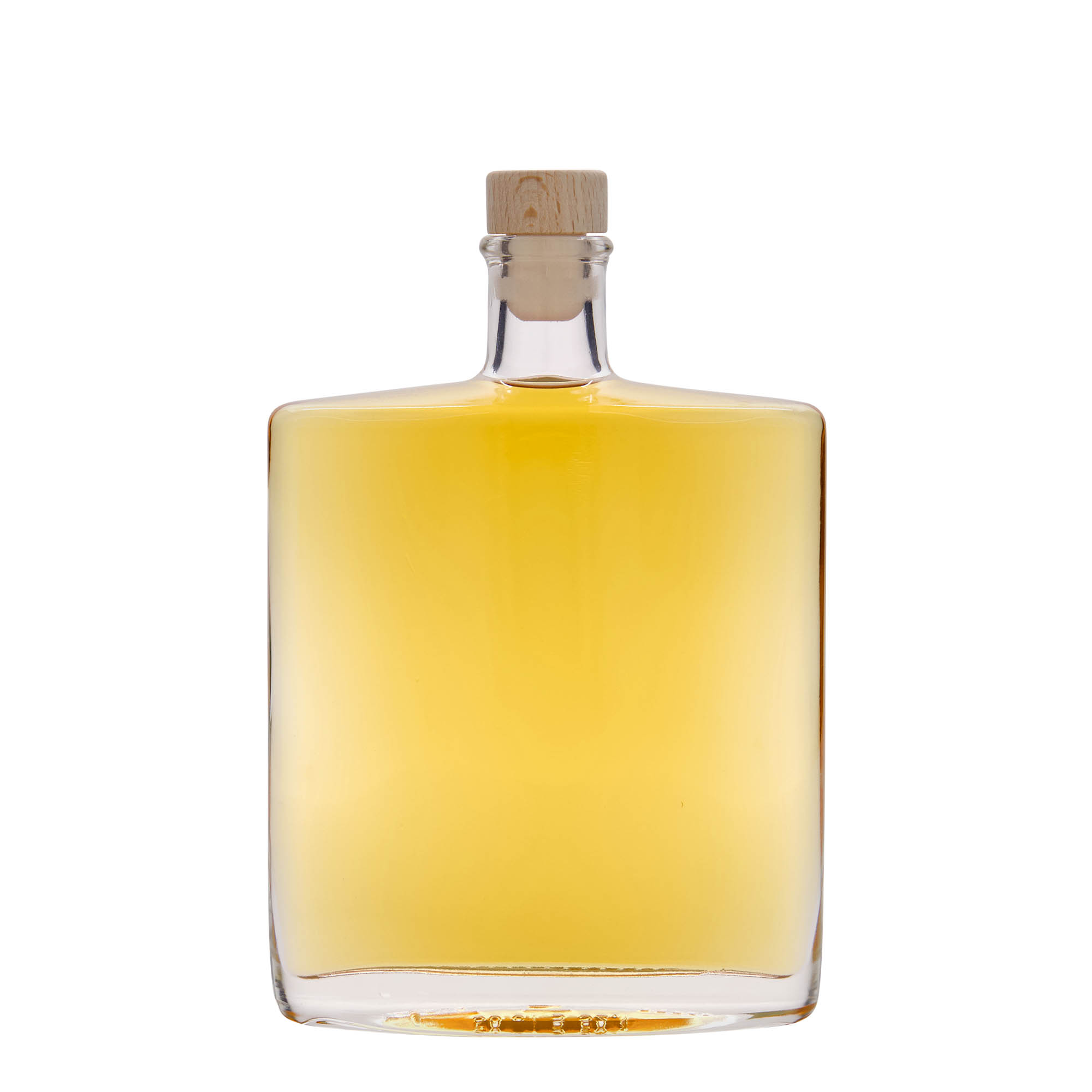 500 ml staklena boca 'Zorbas', ovalna, otvor: čep 500 ml staklena boca 'Zorbas', ovalna, otvor: čep