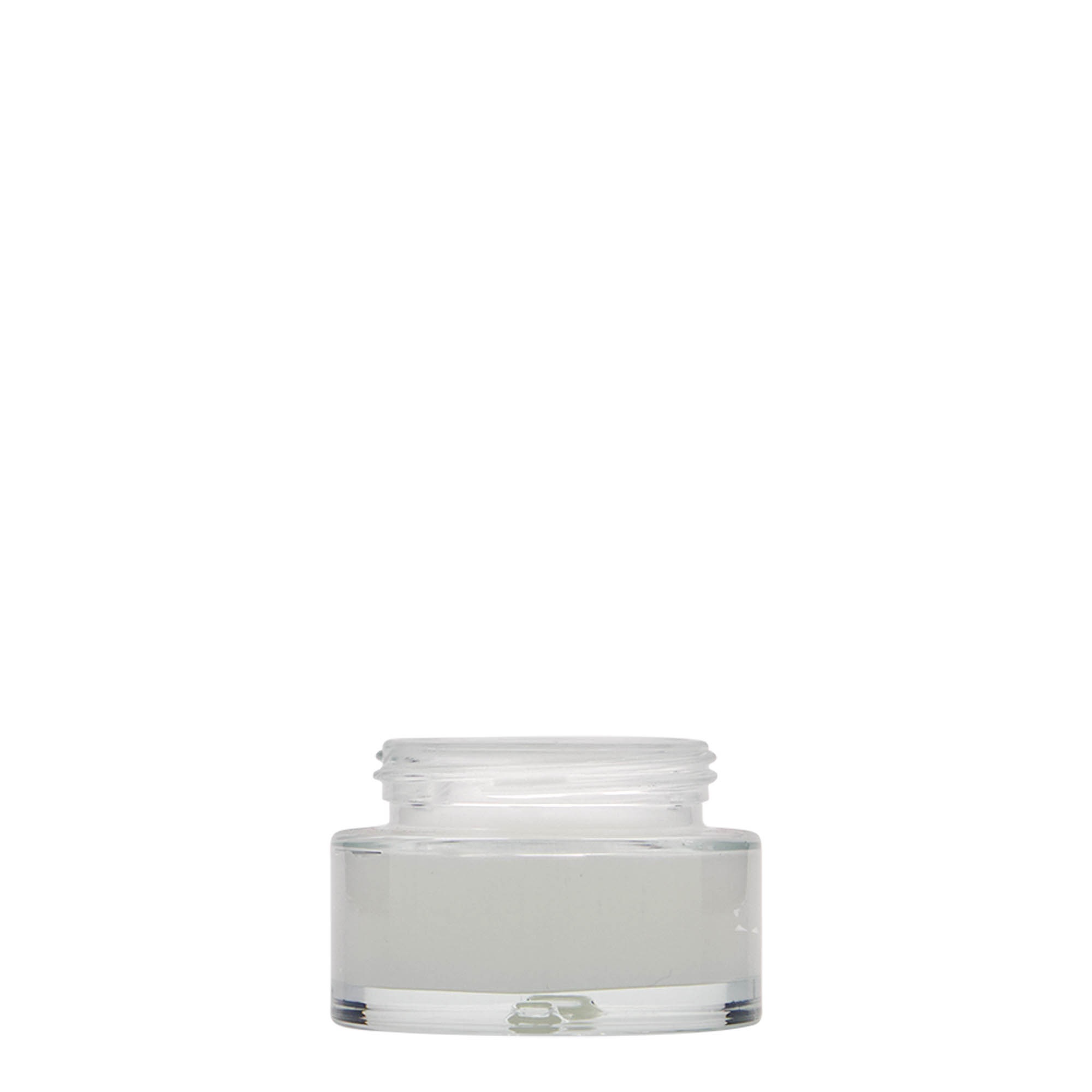 30 ml teglu 'Clear Edition', staklo, otvor: navojni zatvarač