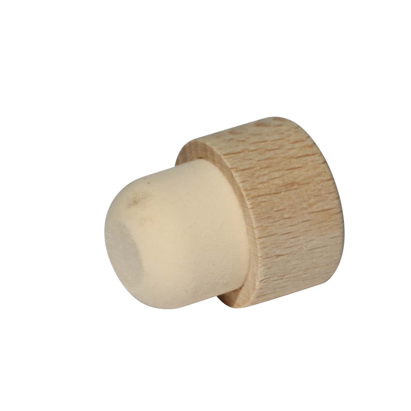 Čep sa drškom 16,5 mm, drvo/plastika, za otvor: Čep