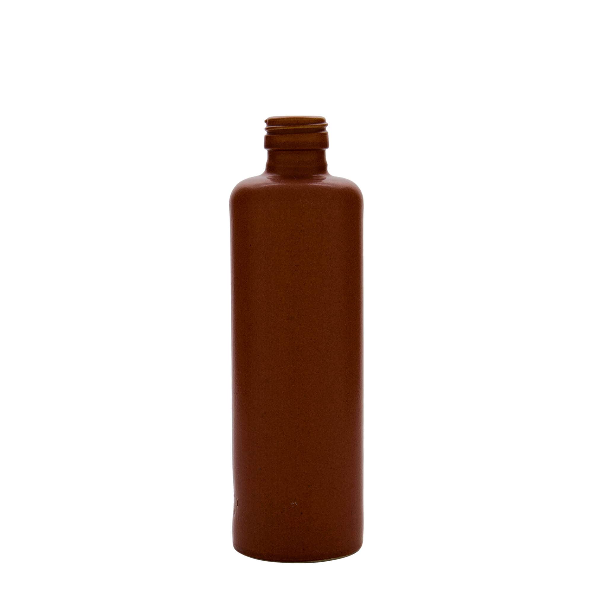350 ml glineni krčag, kamenina, crveno-smeđi, otvor: PP 31,5