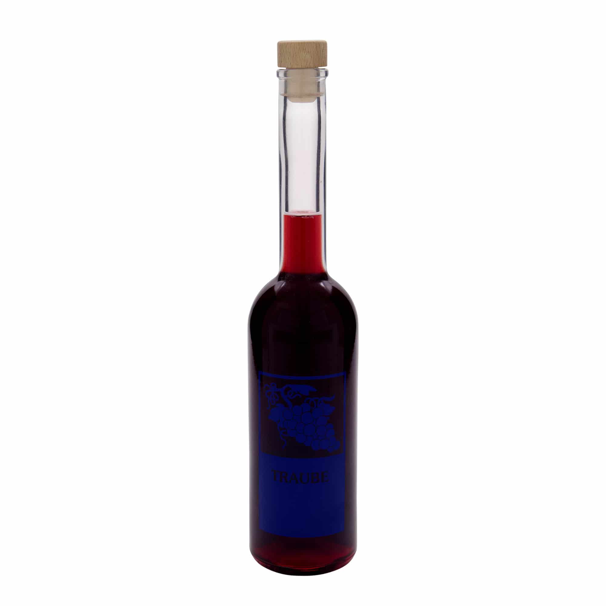 500 ml staklena boca 'Opera', motiv: grozd, otvor: čep