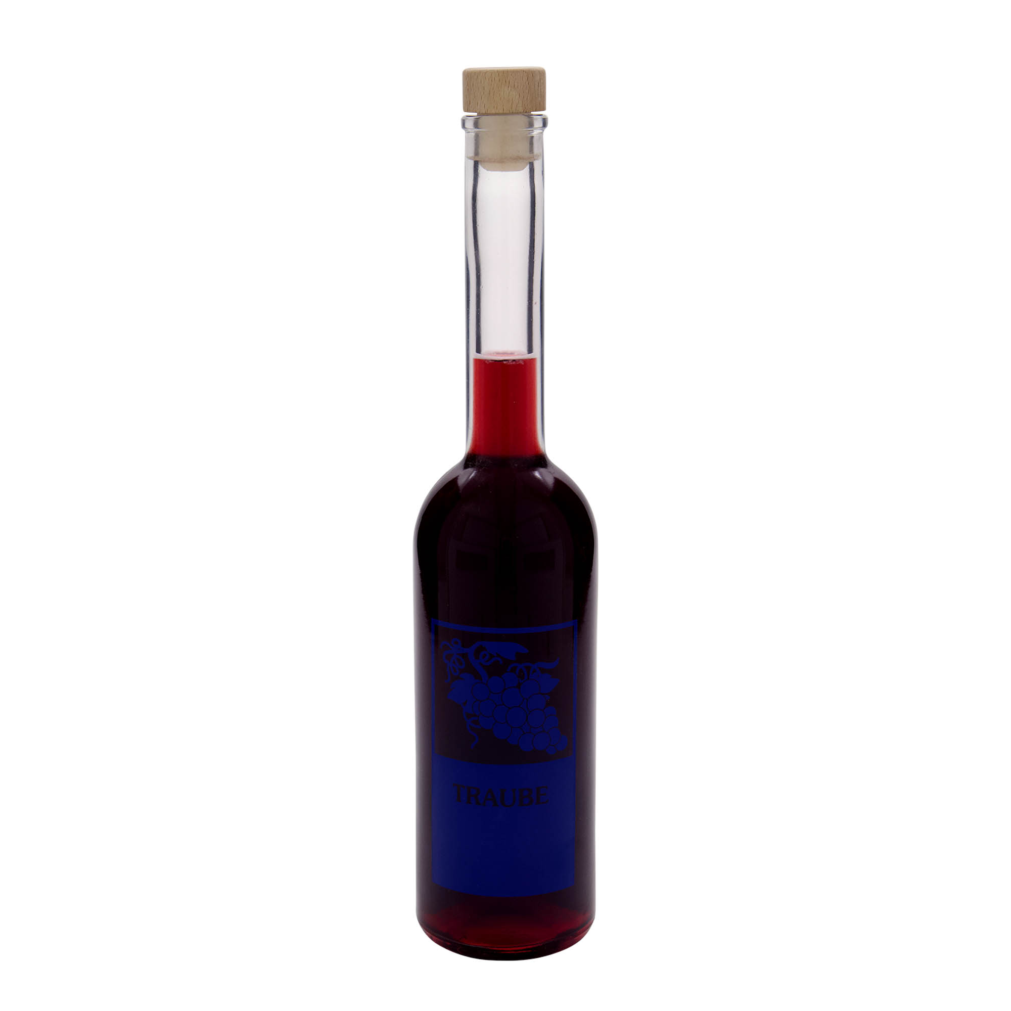 500 ml staklena boca 'Opera', motiv: grozd, otvor: čep 500 ml staklena boca 'Opera', motiv: grozd, otvor: čep