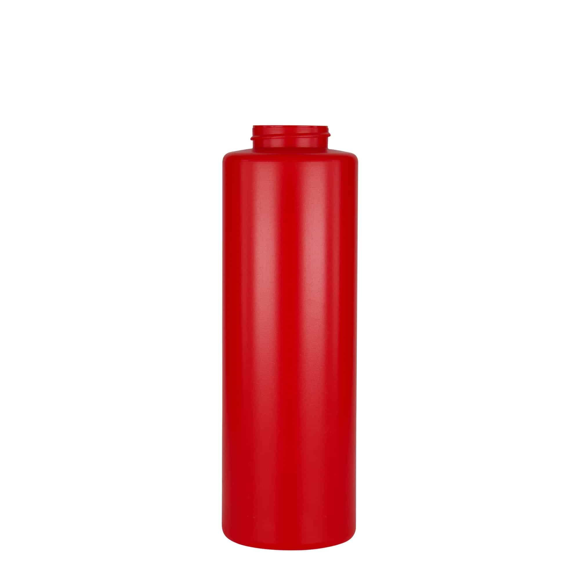 500 ml boca za sos, LDPE plastika, crvena, otvor: 38/400 500 ml boca za sos, LDPE plastika, crvena, otvor: 38/400