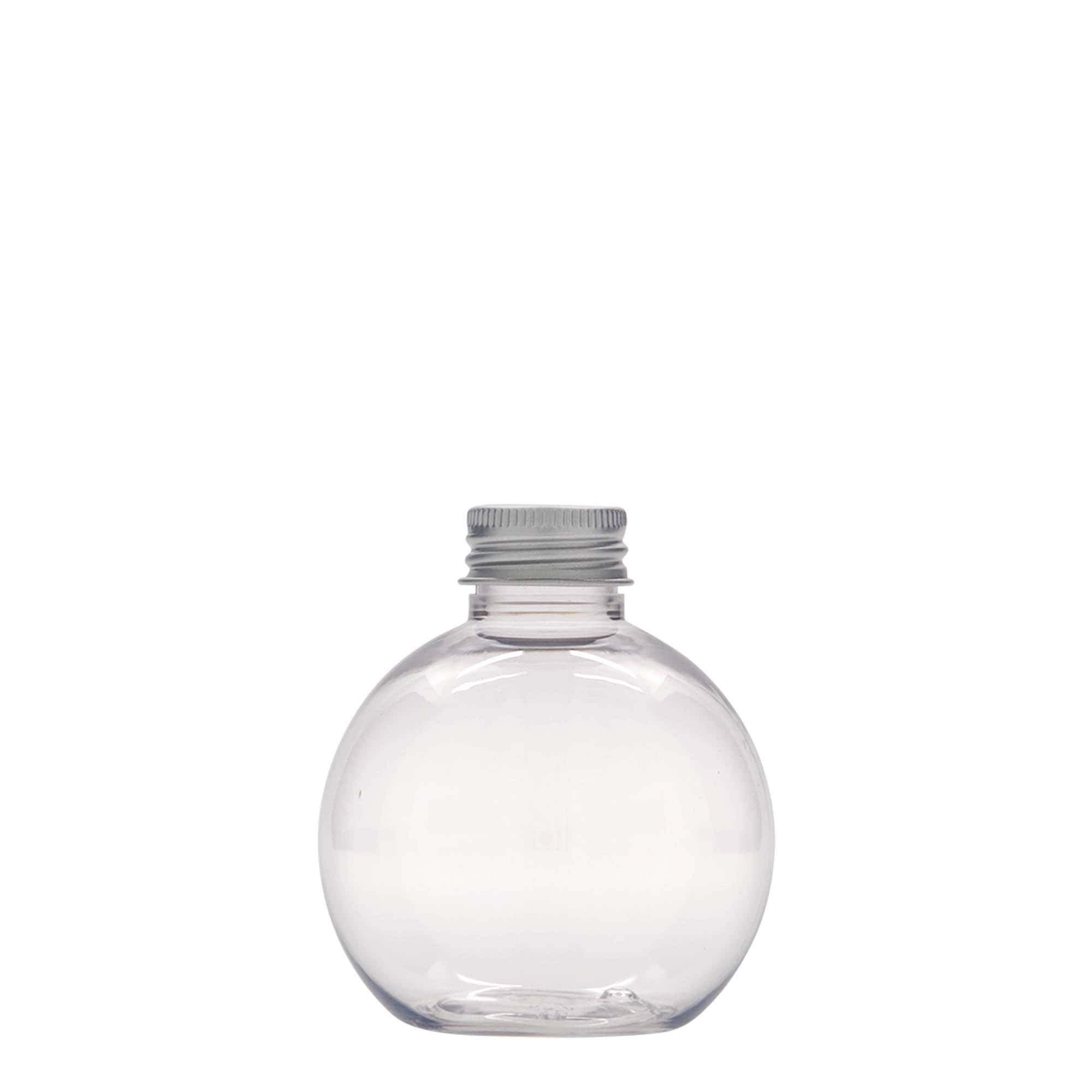 150 ml PET-flaša 'Perry', okrugla, plastika, grlo: 24/410