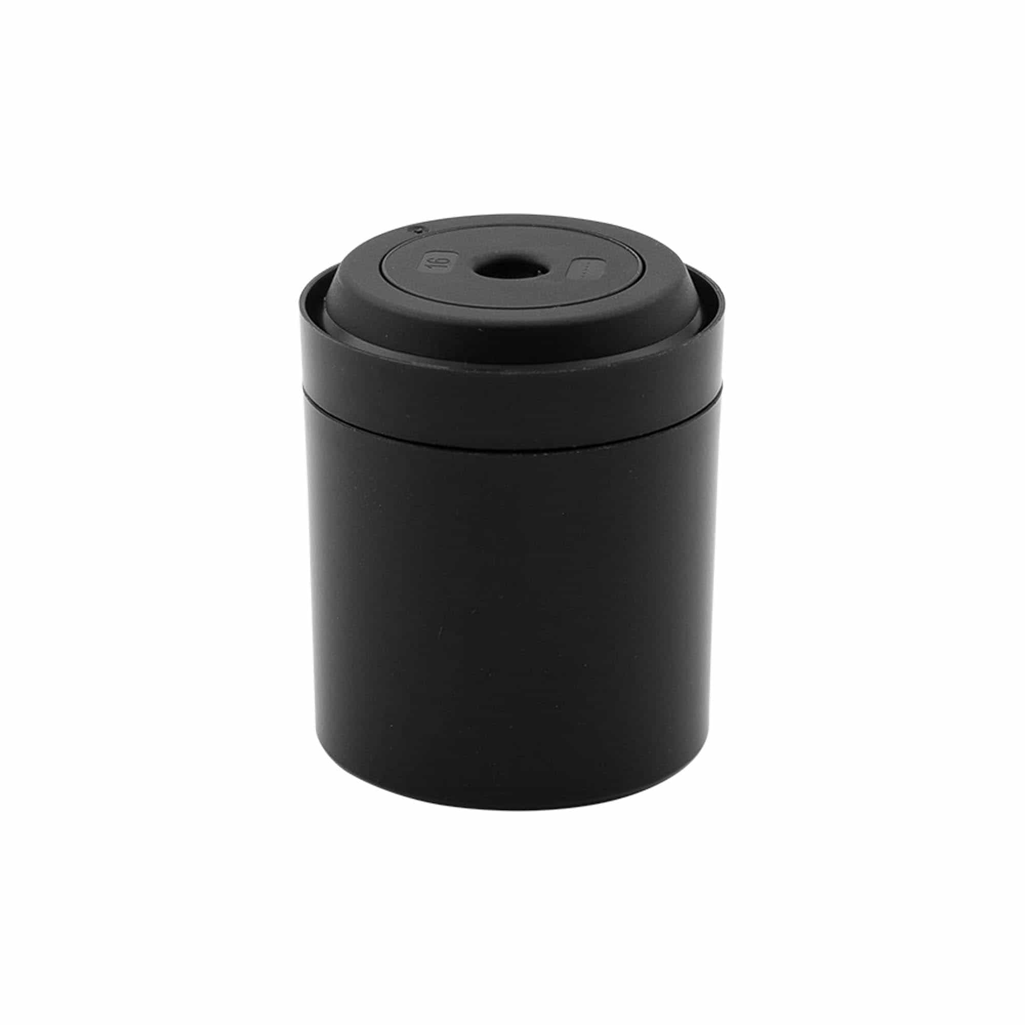 Airless dozator s pumpicom 'Mezzo', PP plastika, crna Airless dozator s pumpicom 'Mezzo', PP plastika, crna