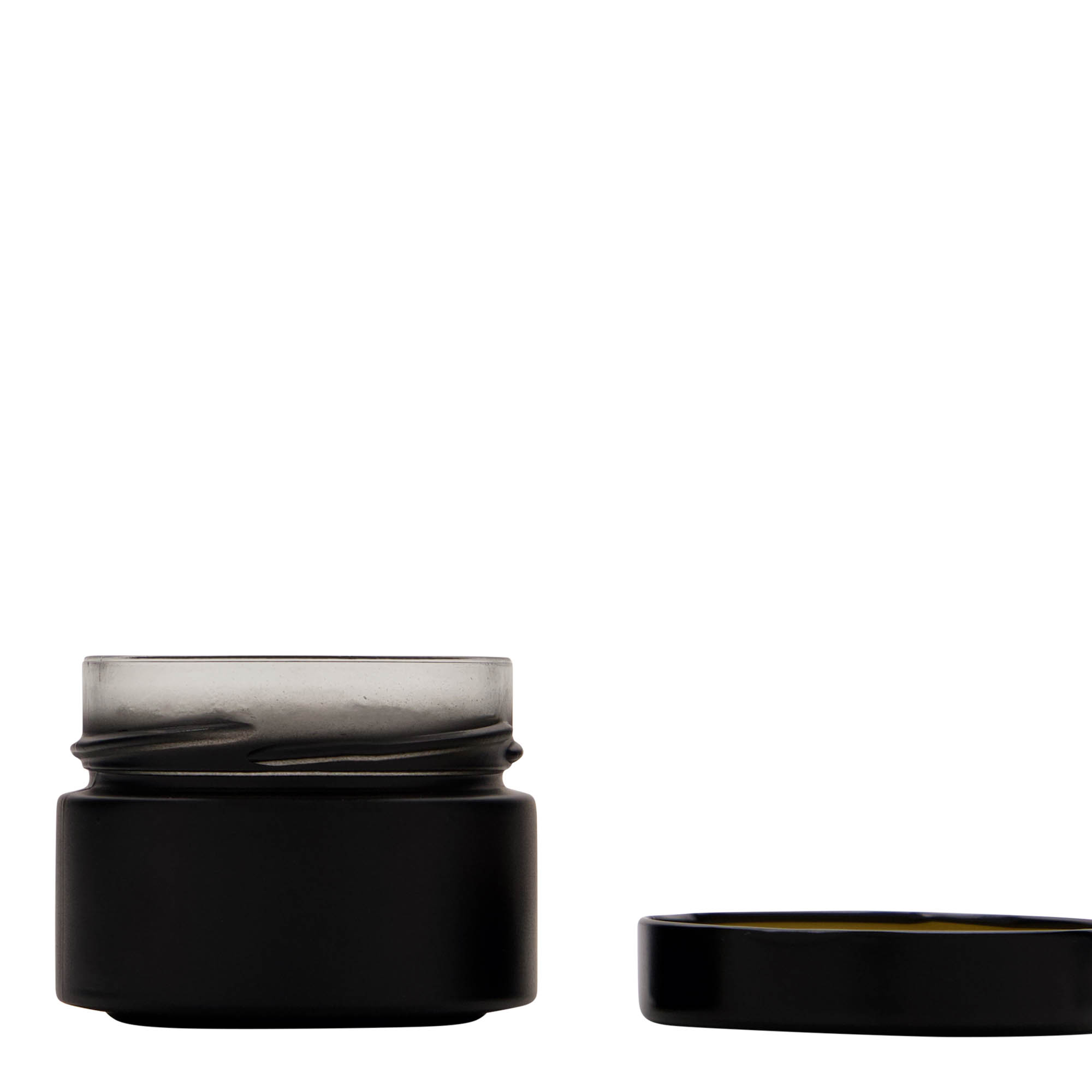 130 ml okrugla tegla 'Aurora', crna, otvor: Deep-Twist-Off (DTO 66) 130 ml okrugla tegla 'Aurora', crna, otvor: Deep-Twist-Off (DTO 66)