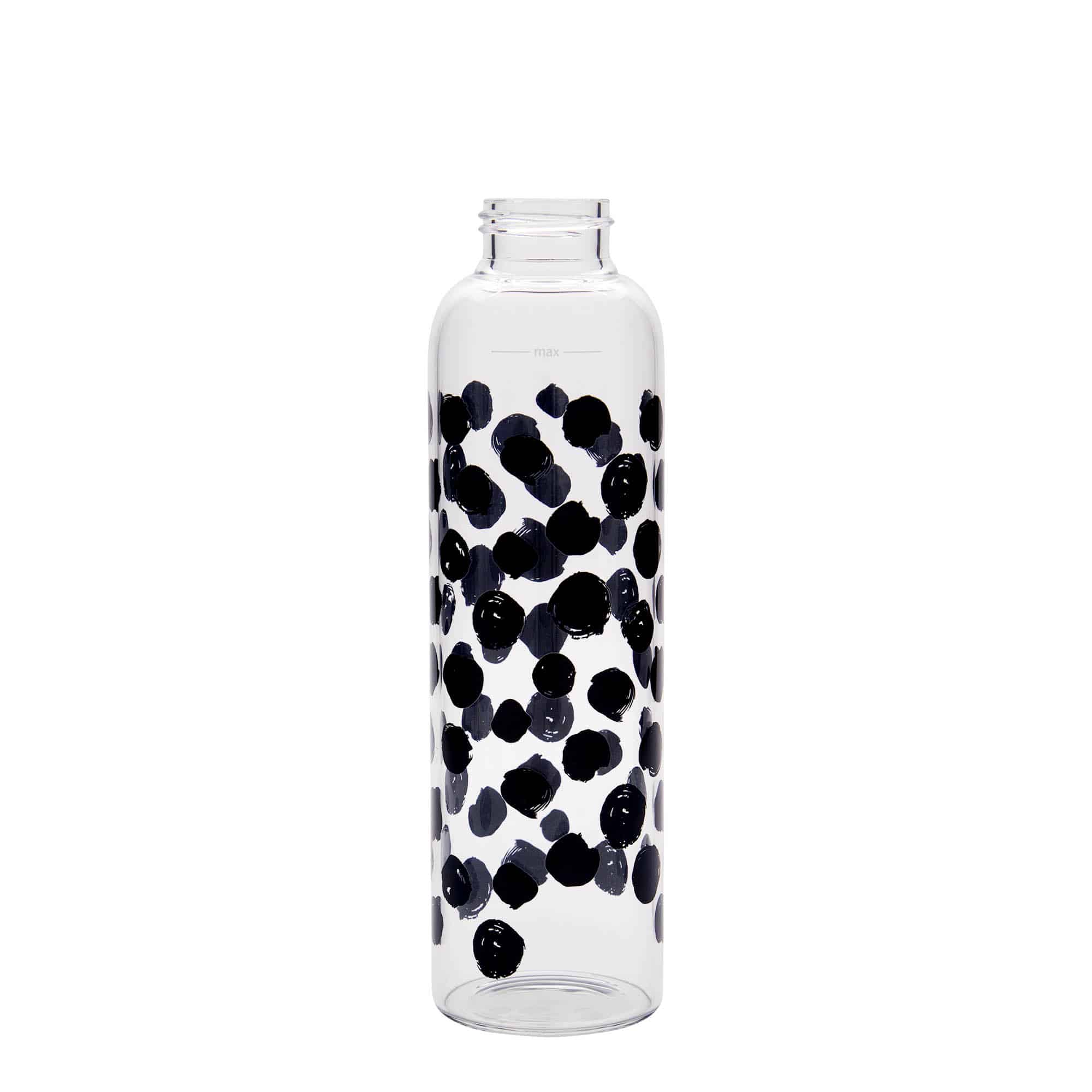 500 ml boca za piće 'Perseus - Crne tačke', otvor: navojni zatvarač