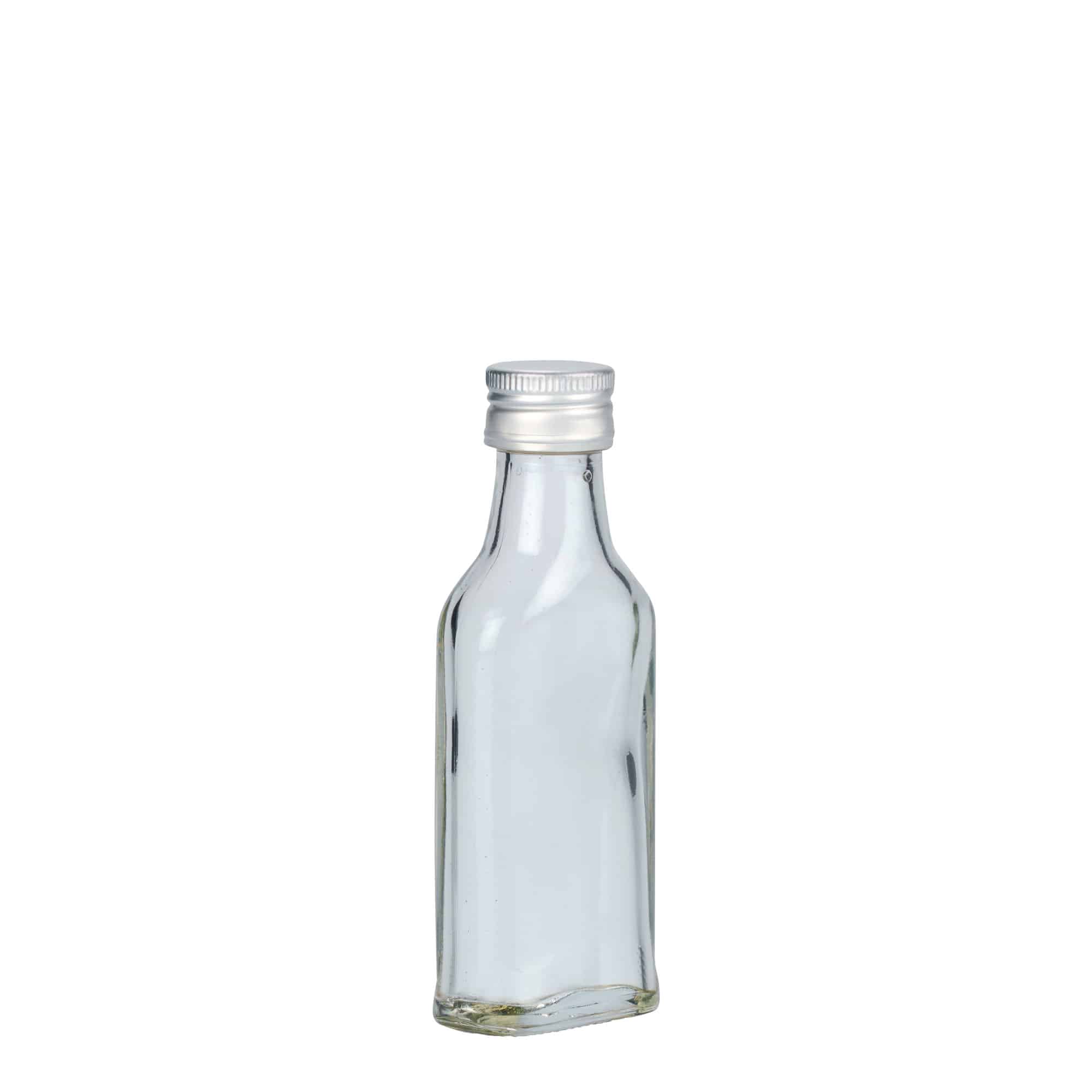 40 ml džepna bočica, pravougaona, otvor: PP 22