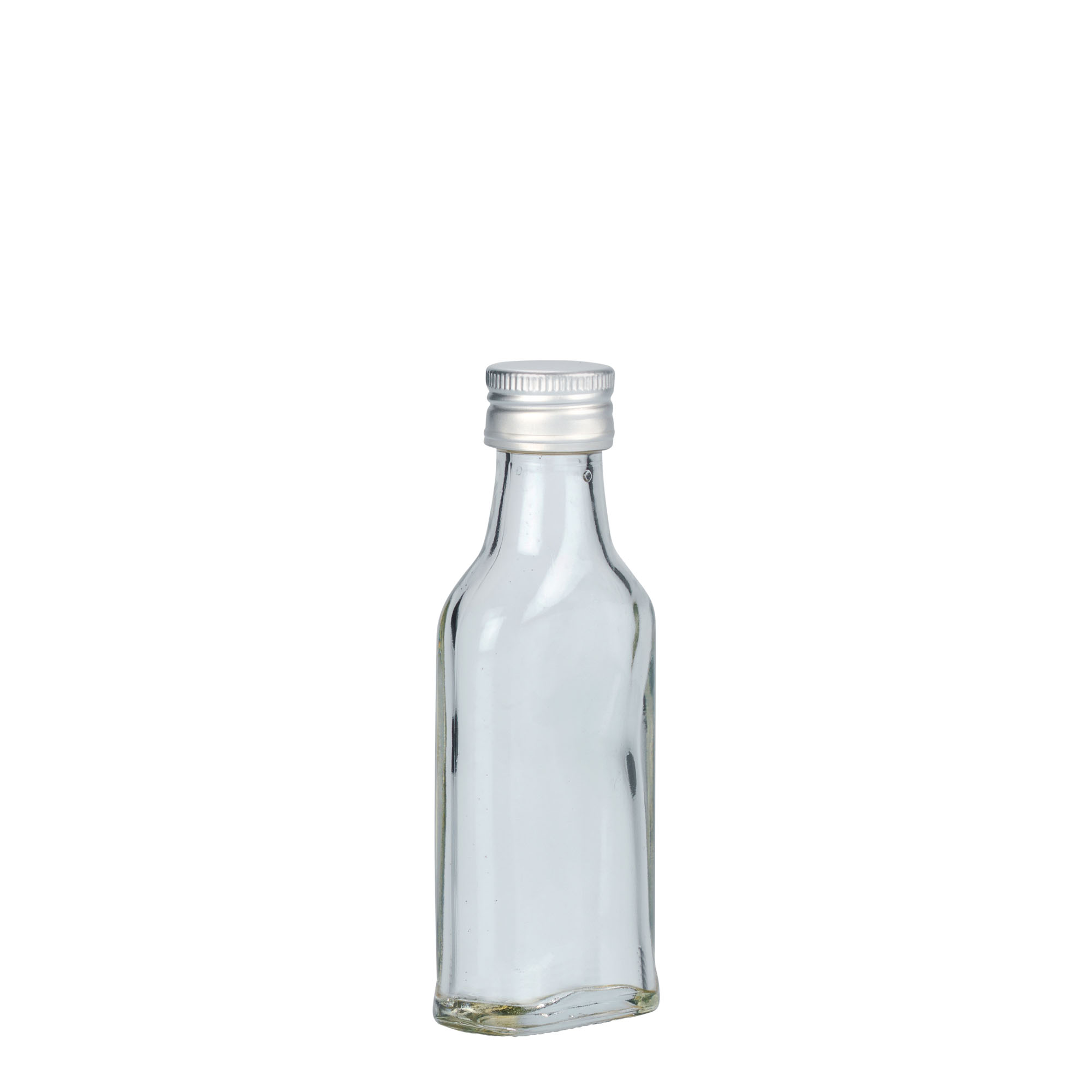 40 ml džepna bočica, pravougaona, otvor: PP 22