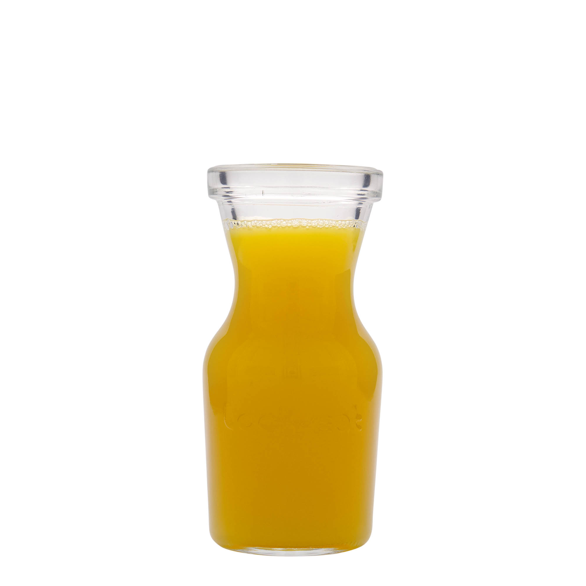250 ml staklena karaфа 'Lock-Eat', otvor: zatvarač sa žičanim obručem