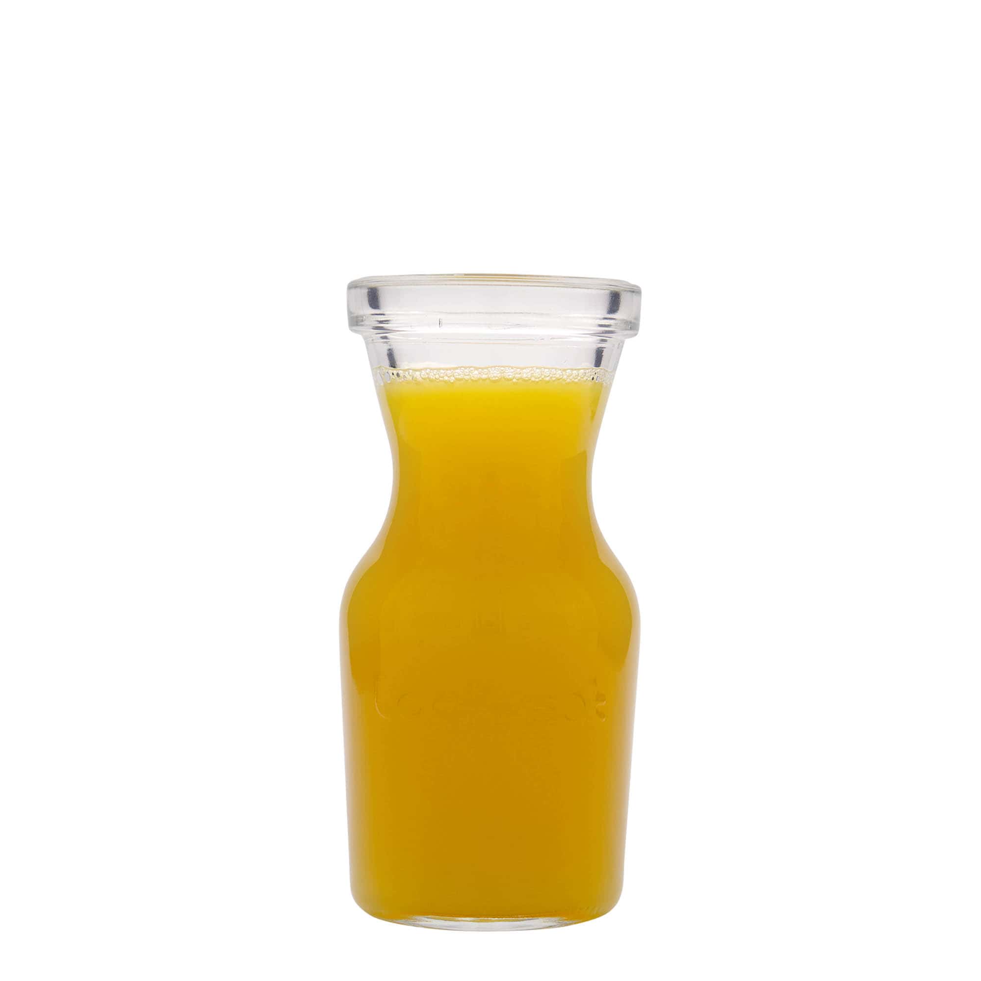 250 ml staklena karaфа 'Lock-Eat', otvor: zatvarač sa žičanim obručem