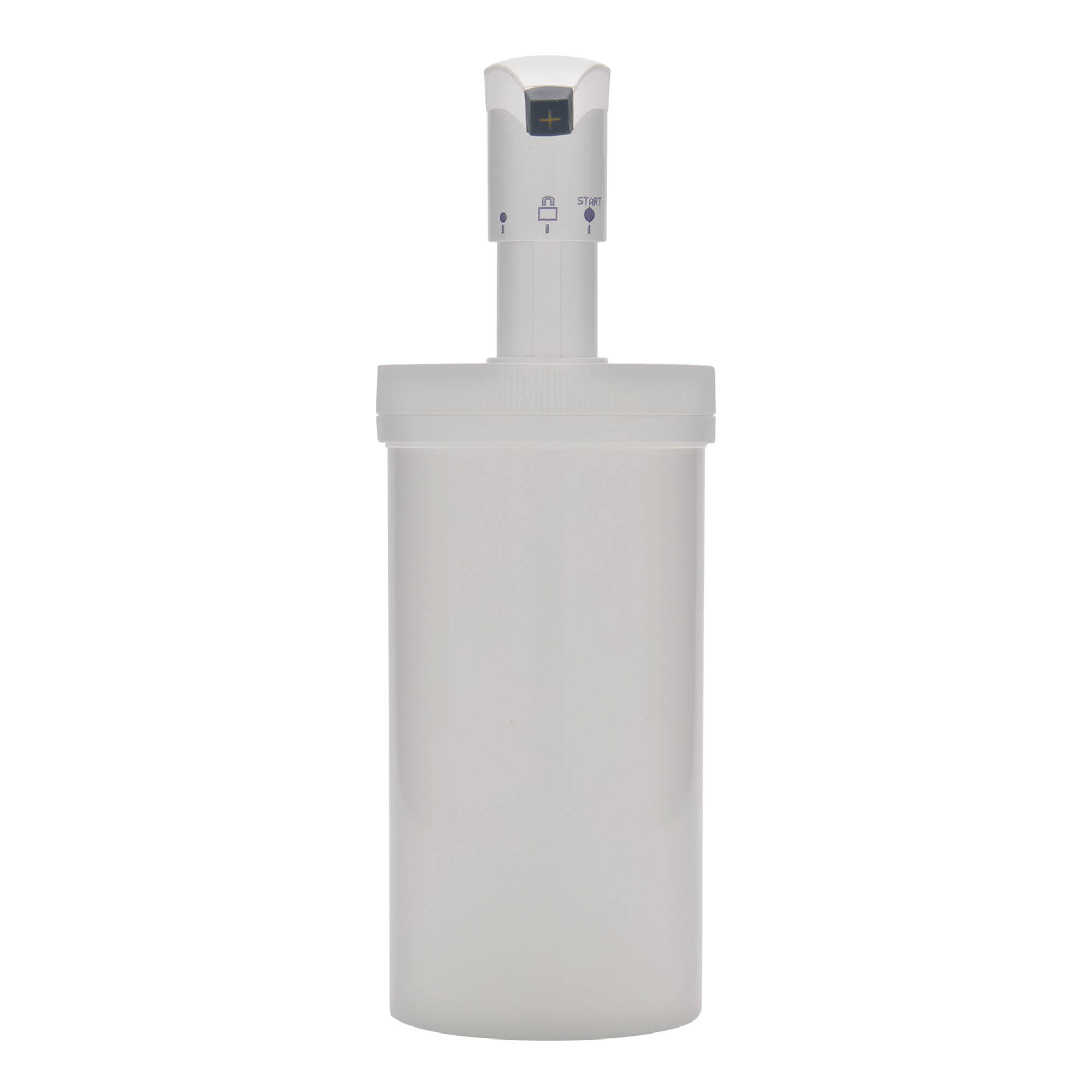 Dispenzer boca od 655 ml 'Securibox', PP plastika, bela, otvor: Zatvarač sa navojem
