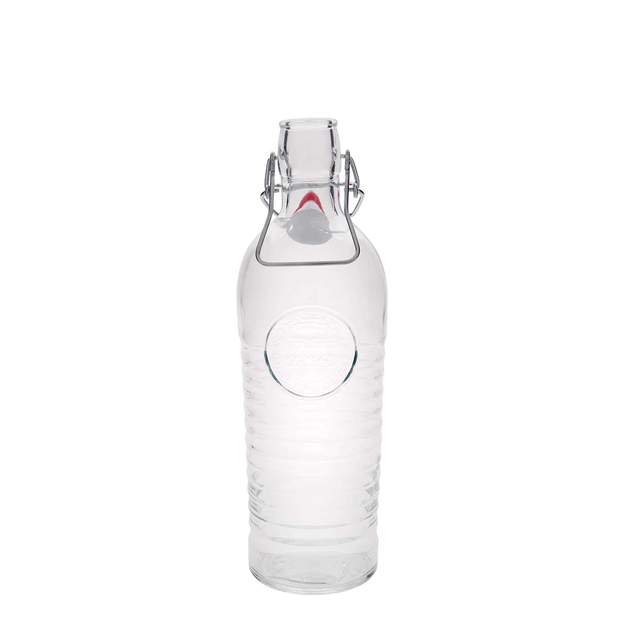 1.200 ml staklena boca 'Officina 1825', otvor: zatvarač sa kopčom 1.200 ml staklena boca 'Officina 1825', otvor: zatvarač sa kopčom