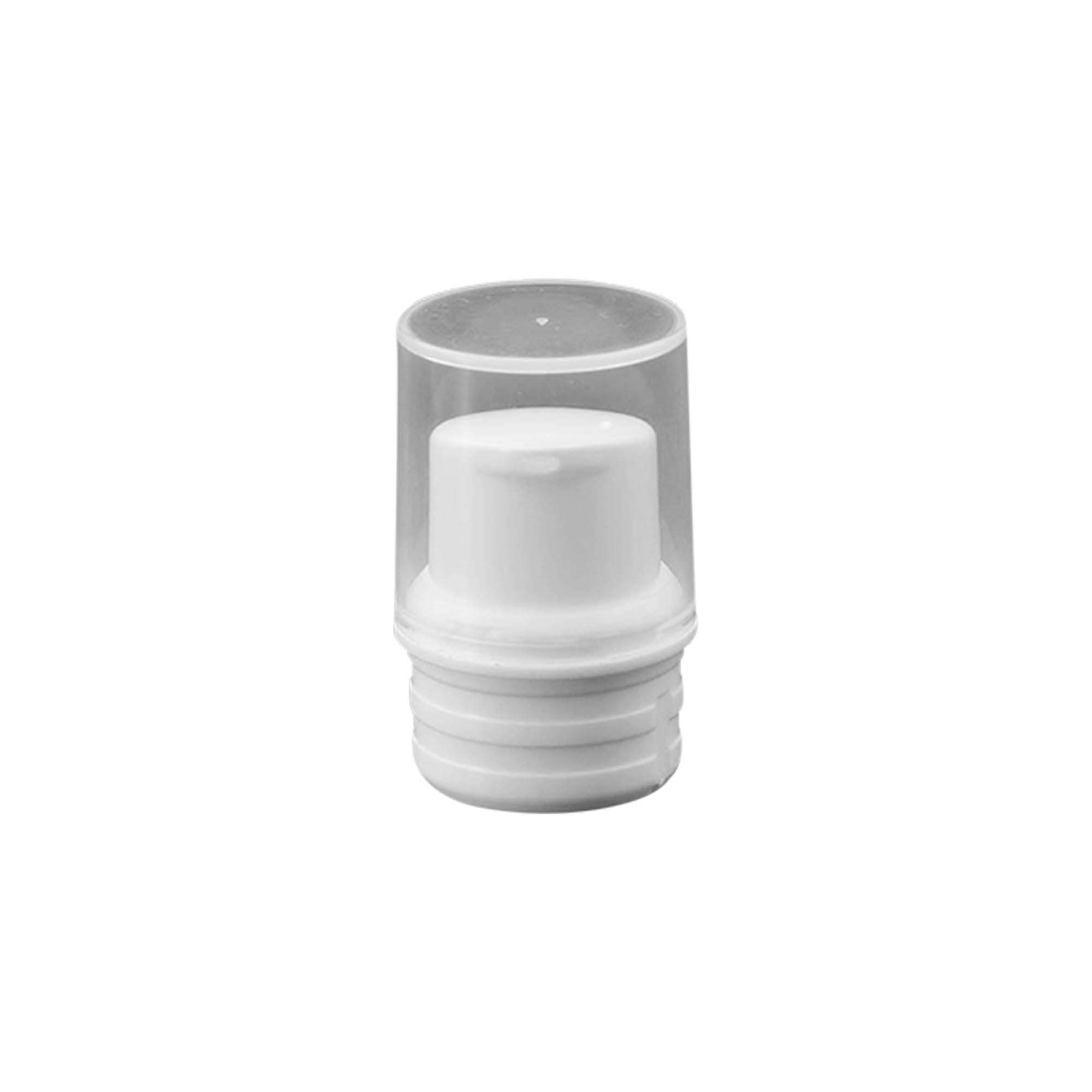 Airless dozer pumpa 'Nano', PP-plastika, bela