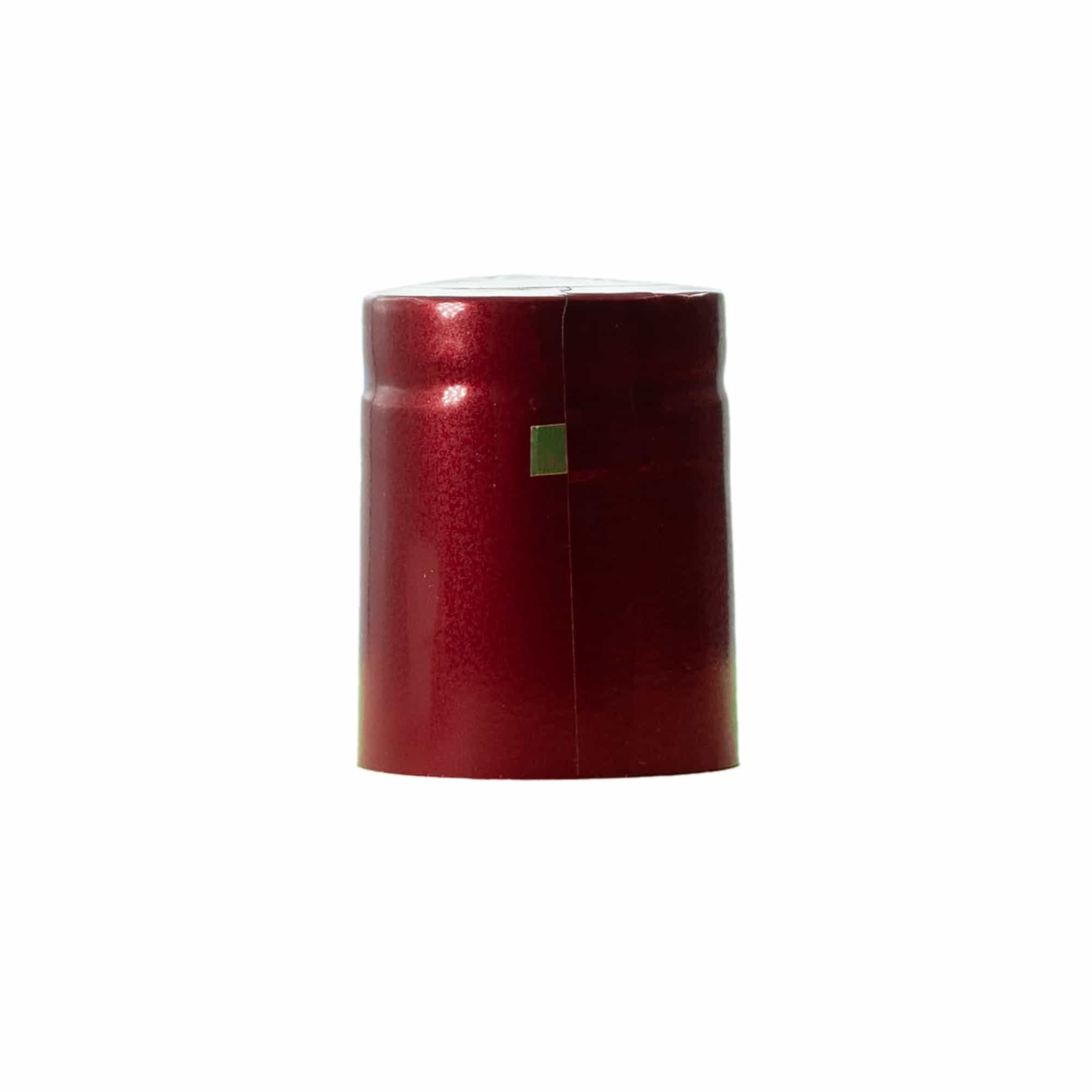 Skupljajuća kapsula 32x41, PVC plastika, vino-crvena Skupljajuća kapsula 32x41, PVC plastika, vino-crvena
