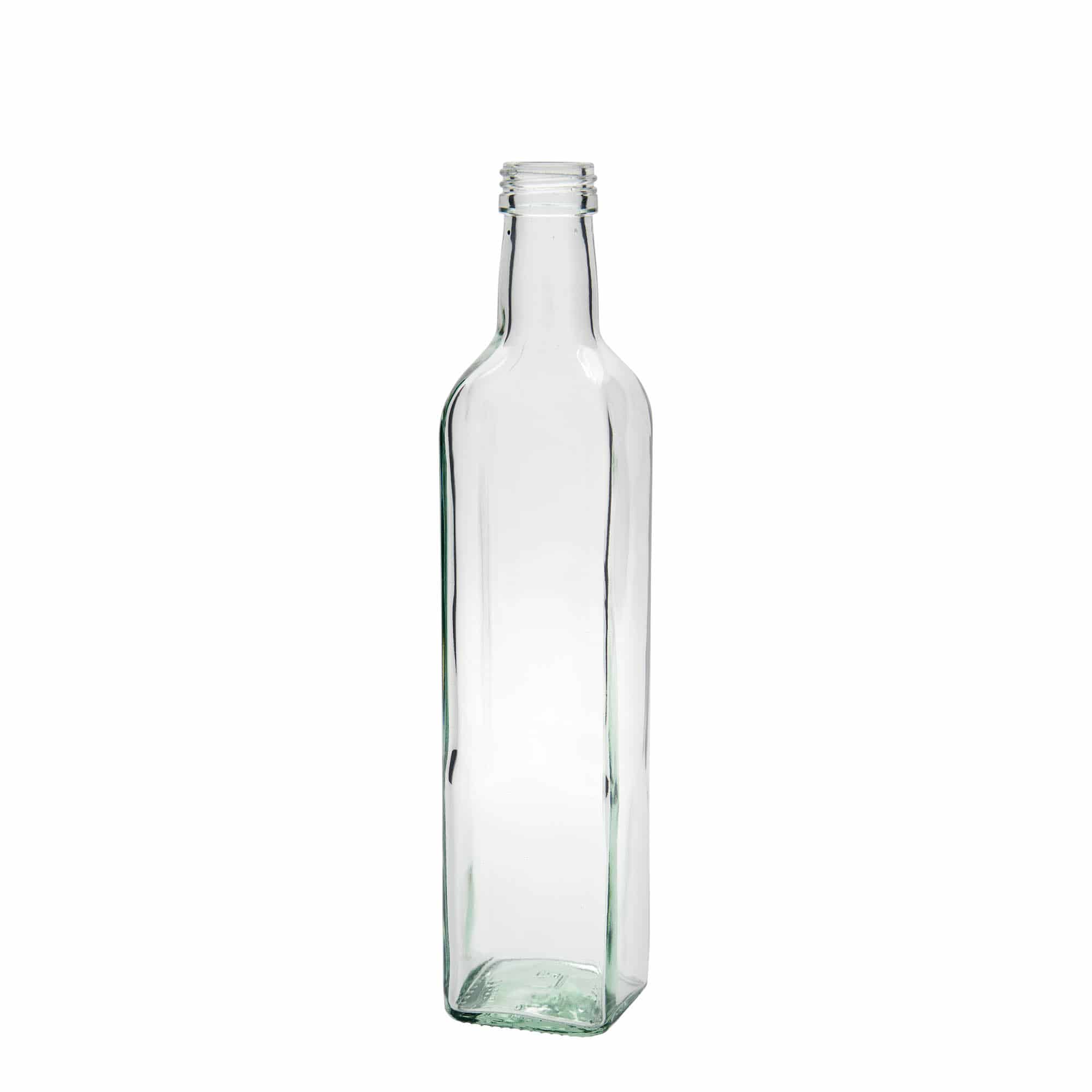 500 ml staklena boca 'Marasca', kvadratna, grlo: PP 31,5