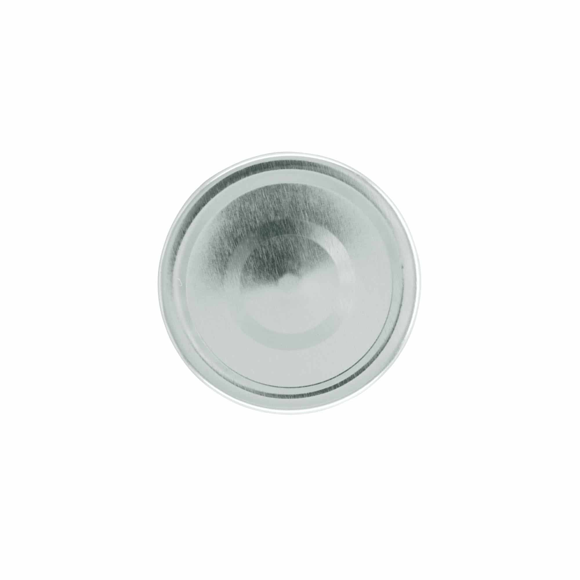 Zatvarač Deep-Twist-Off, beli lim, srebrna, za otvor: Deep-TO 70