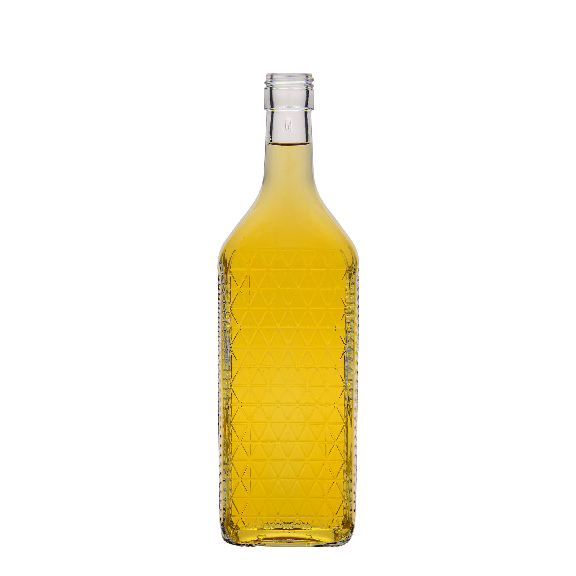 Staklena boca od 700 ml 'Caruso', pravougaona, otvor: PP 31,5