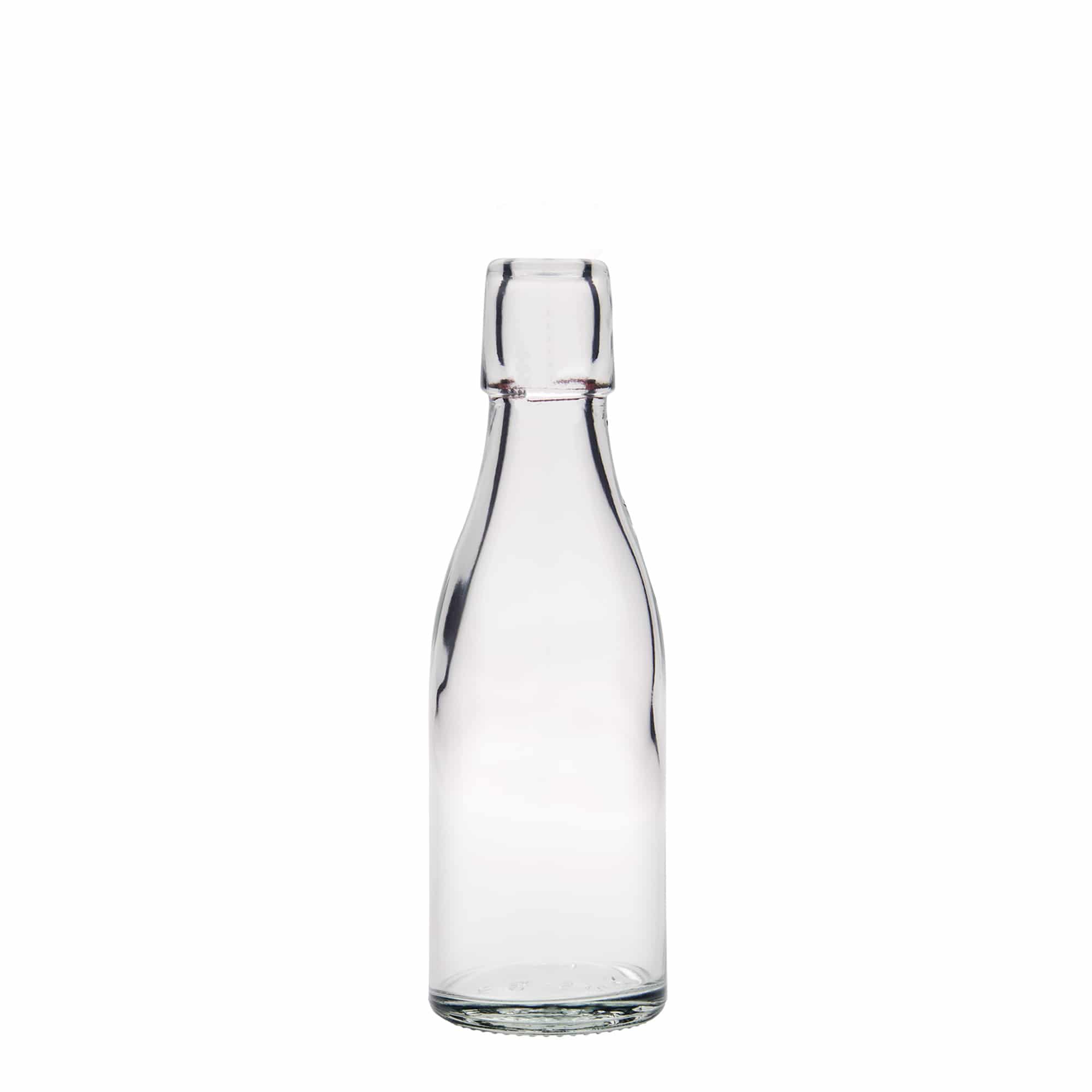 200 ml staklena flaša 'Paul', otvor: zatvarač sa kopčom