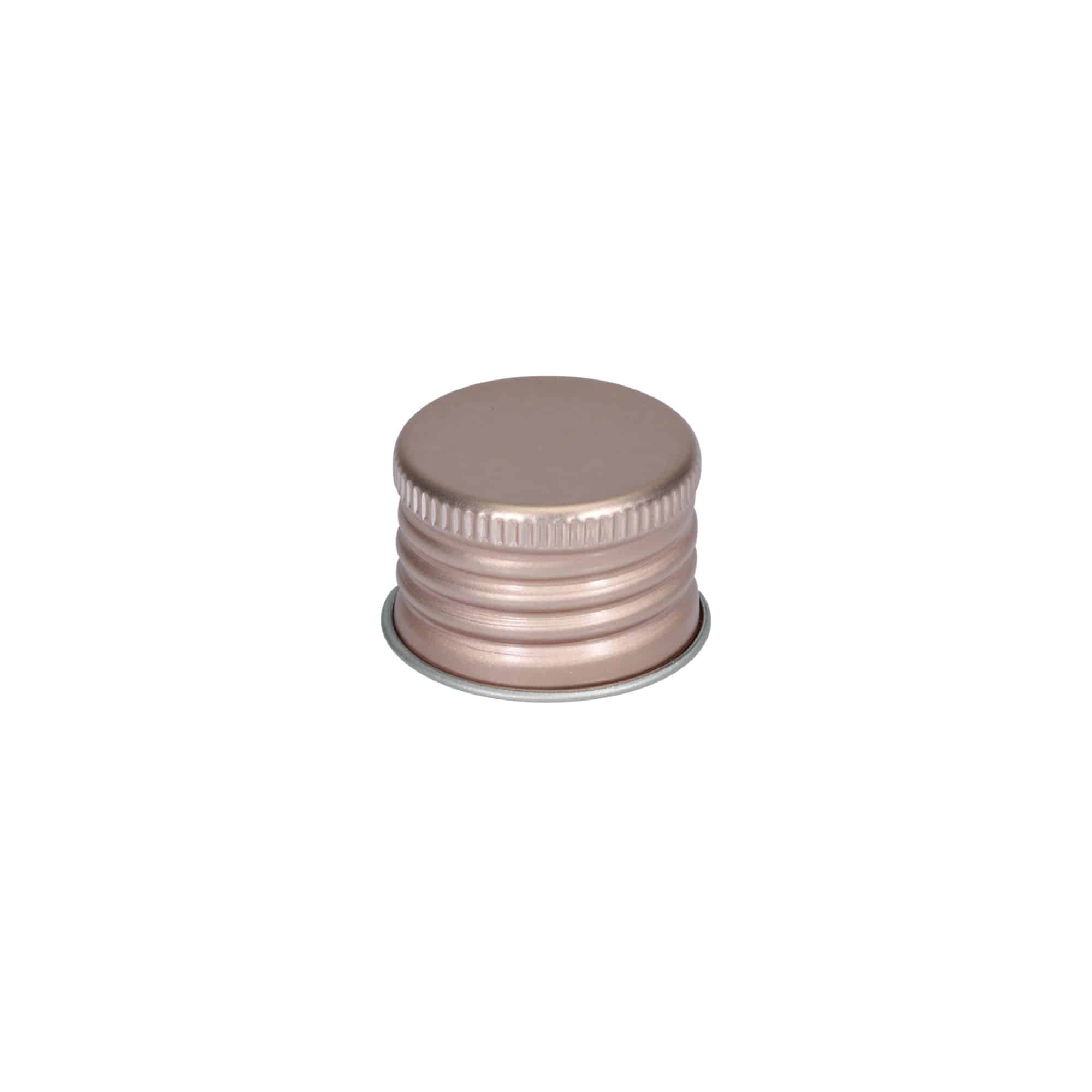 Metalna zatvarač sa navojem, roze, za otvor: 24/410 Metalna zatvarač sa navojem, roze, za otvor: 24/410