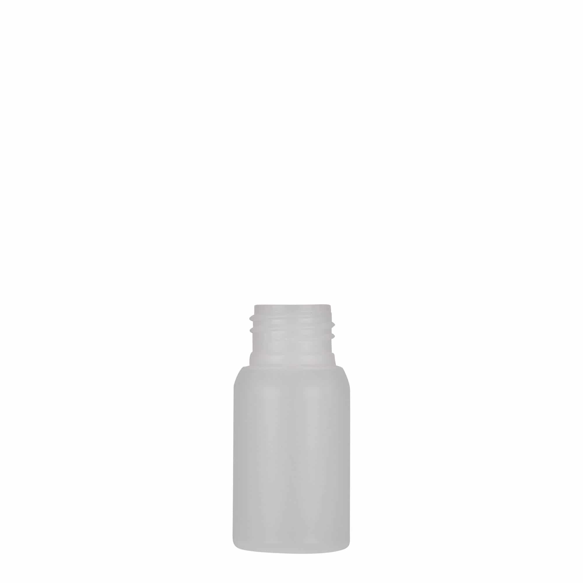 30 ml plastična flaša 'Tuffy', HDPE, prirodna, grlo: 24/410