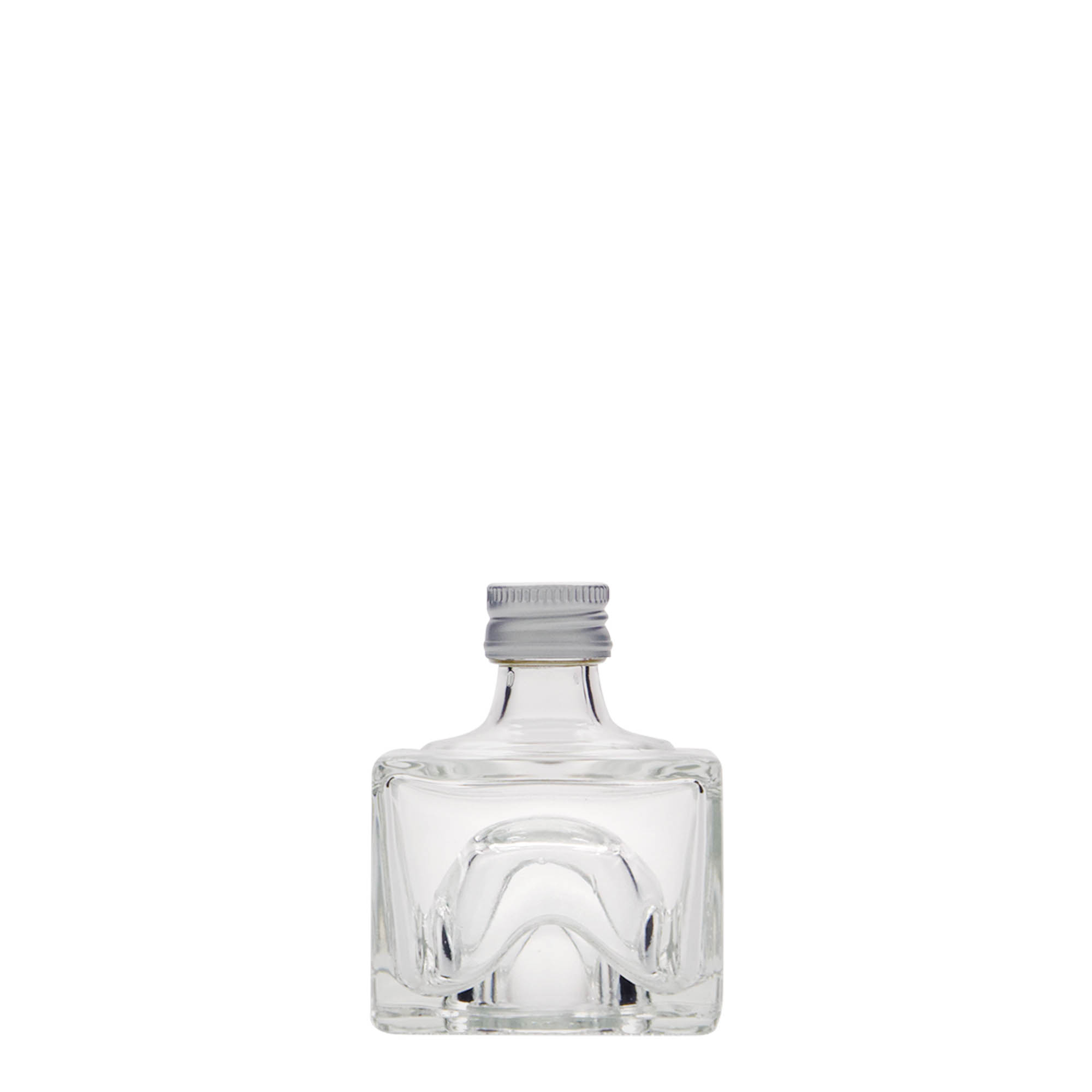 40 ml staklena flaša 'Cocolores', kvadratna, grlo: PP 18 40 ml staklena flaša 'Cocolores', kvadratna, grlo: PP 18
