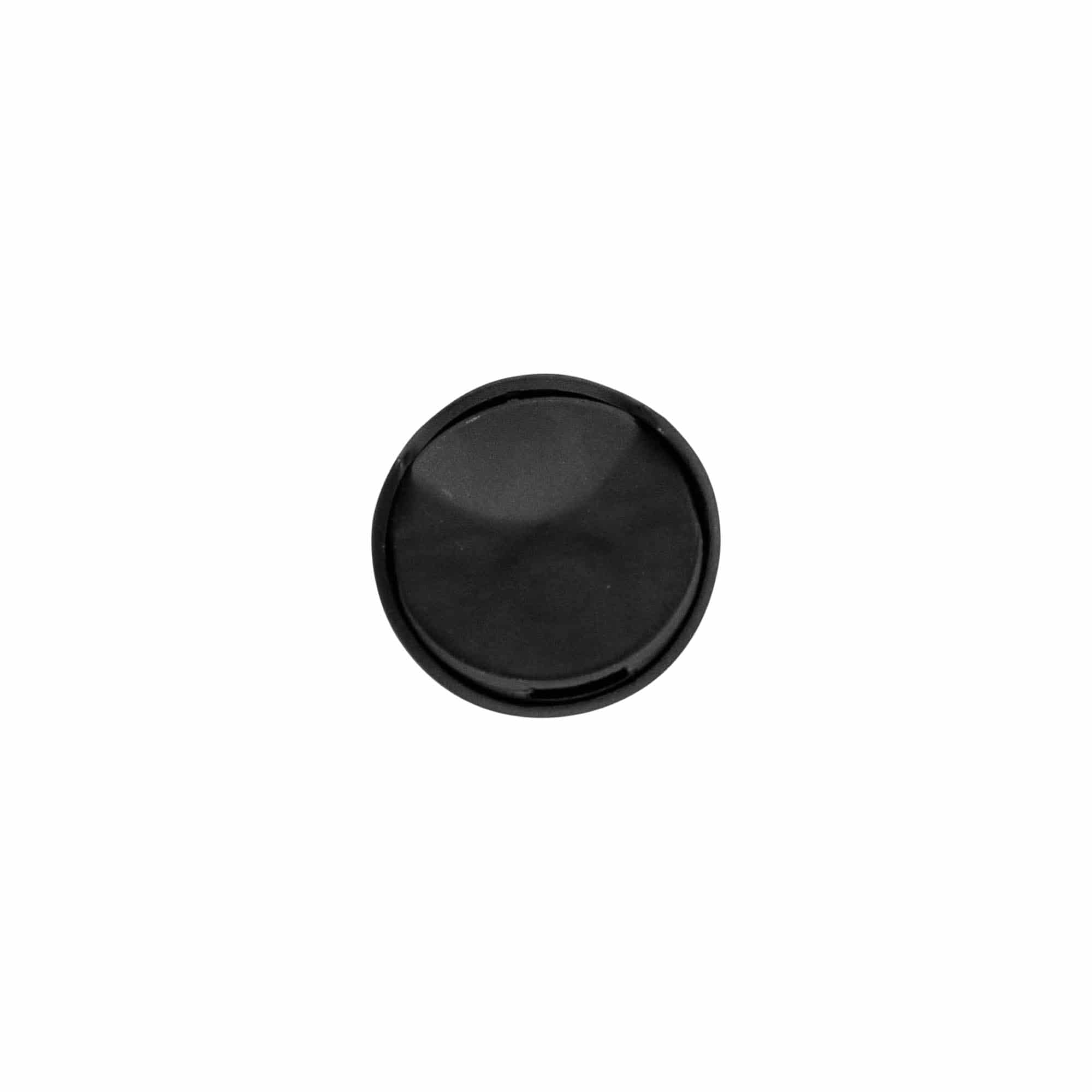 Navojni zatvarač Disc Top, PP plastika, crni, za grlo: 24/410 Navojni zatvarač Disc Top, PP plastika, crni, za grlo: 24/410