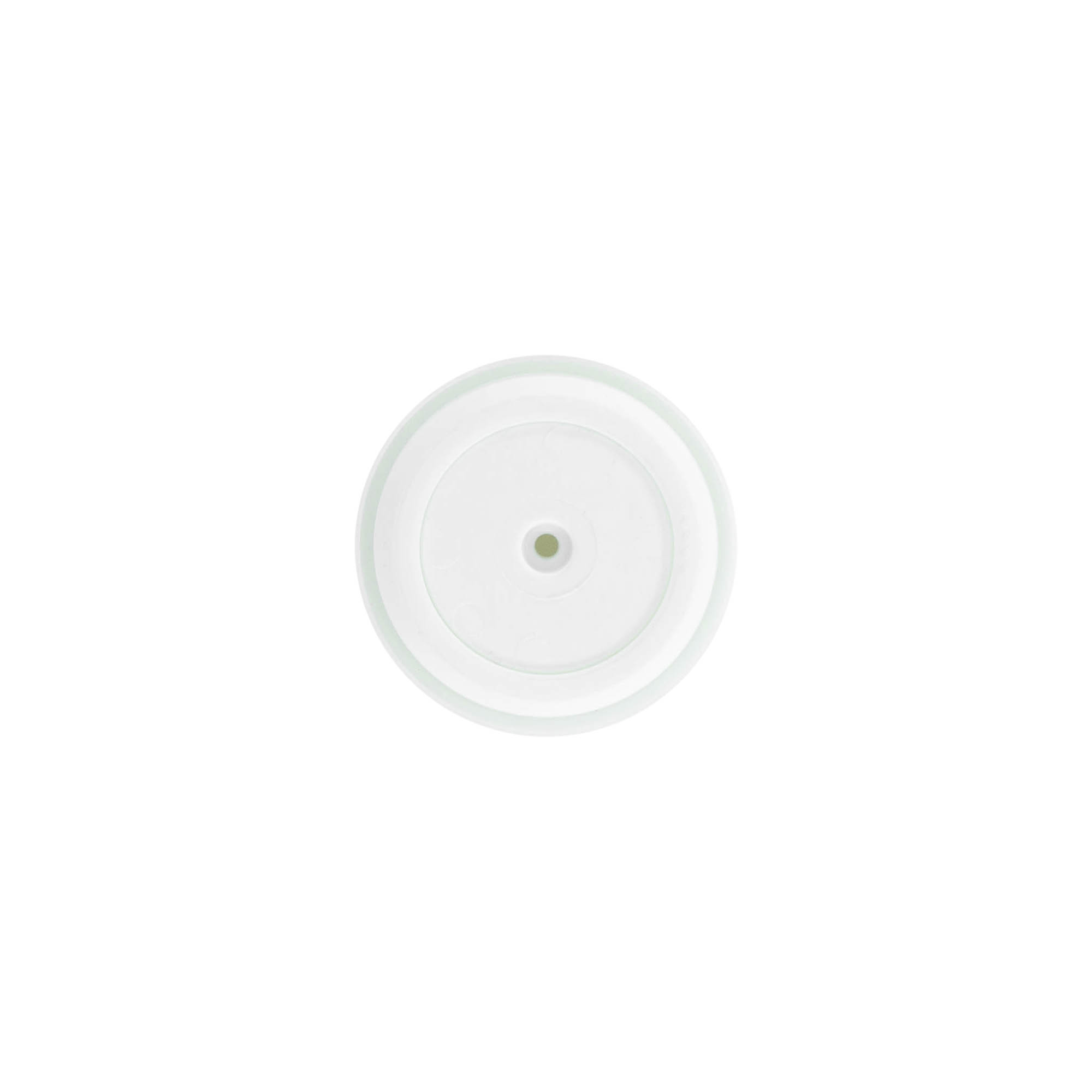Airless dozator pumpa 'Micro', PP-plastika, srebrna