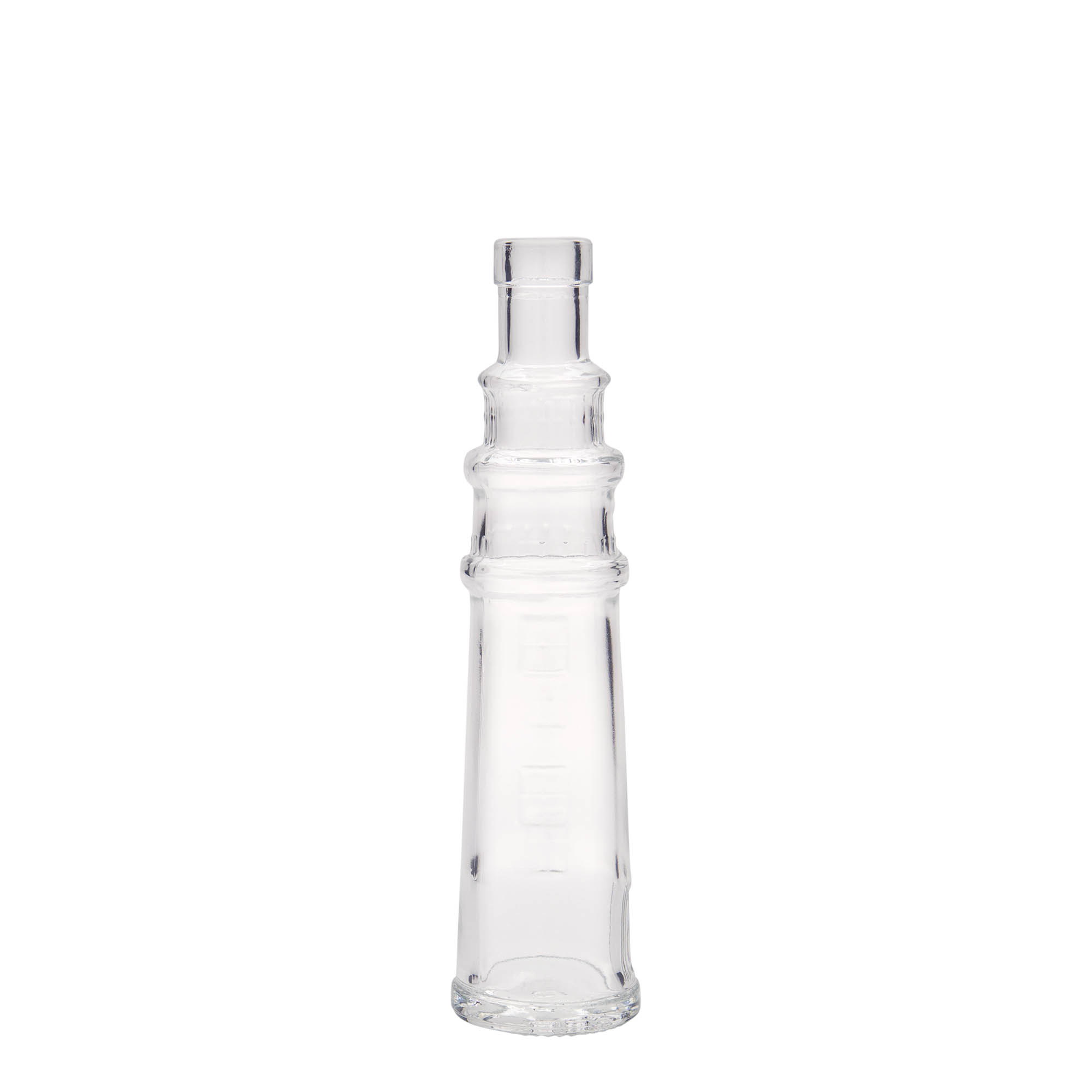 100 ml staklena flaša 'Leuchtturm', otvor: plutani čep