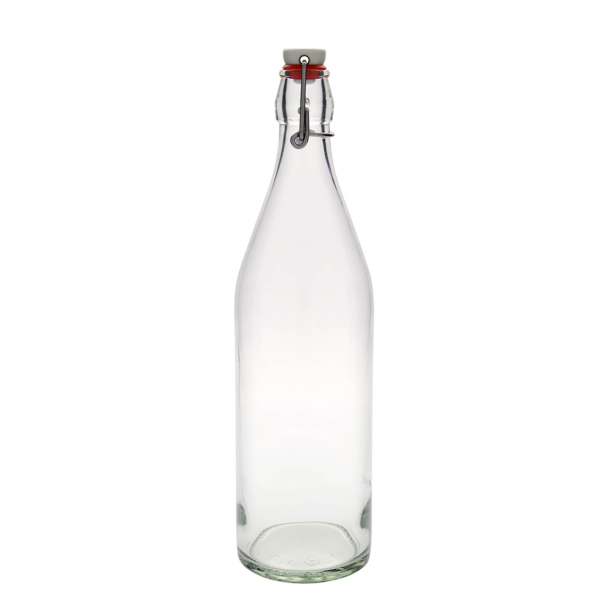 1.000 ml staklena boca 'Giara', otvor: zatvarač sa kopčom 1.000 ml staklena boca 'Giara', otvor: zatvarač sa kopčom