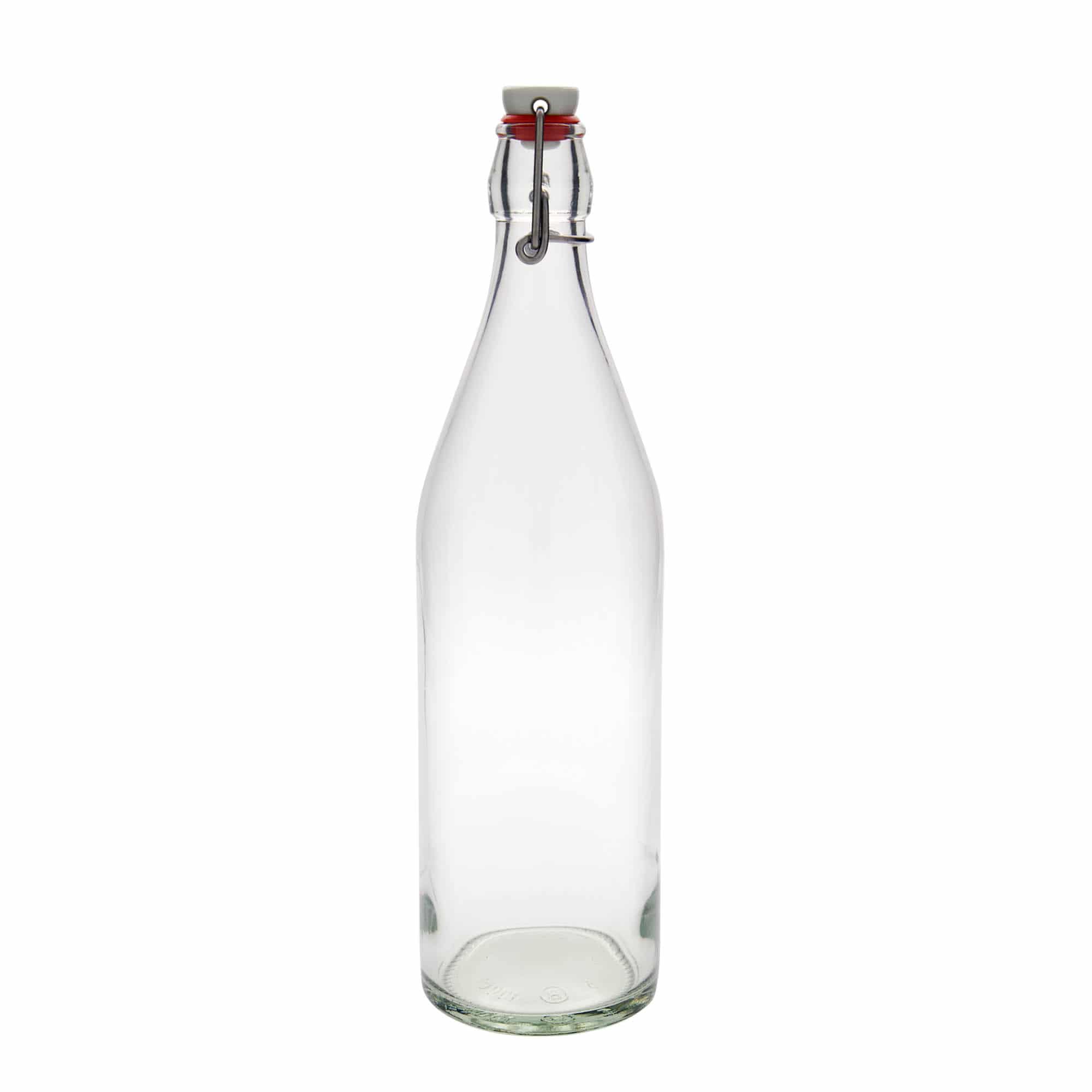1.000 ml staklena boca 'Giara', otvor: zatvarač sa kopčom